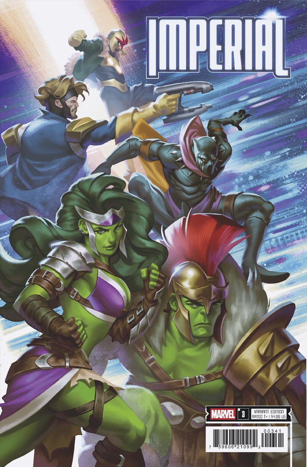 Marvel Comic Books IMPERIAL #3 MATEUS MANHANINI VARIANT 75960621099200341 PRH-75960621099200341