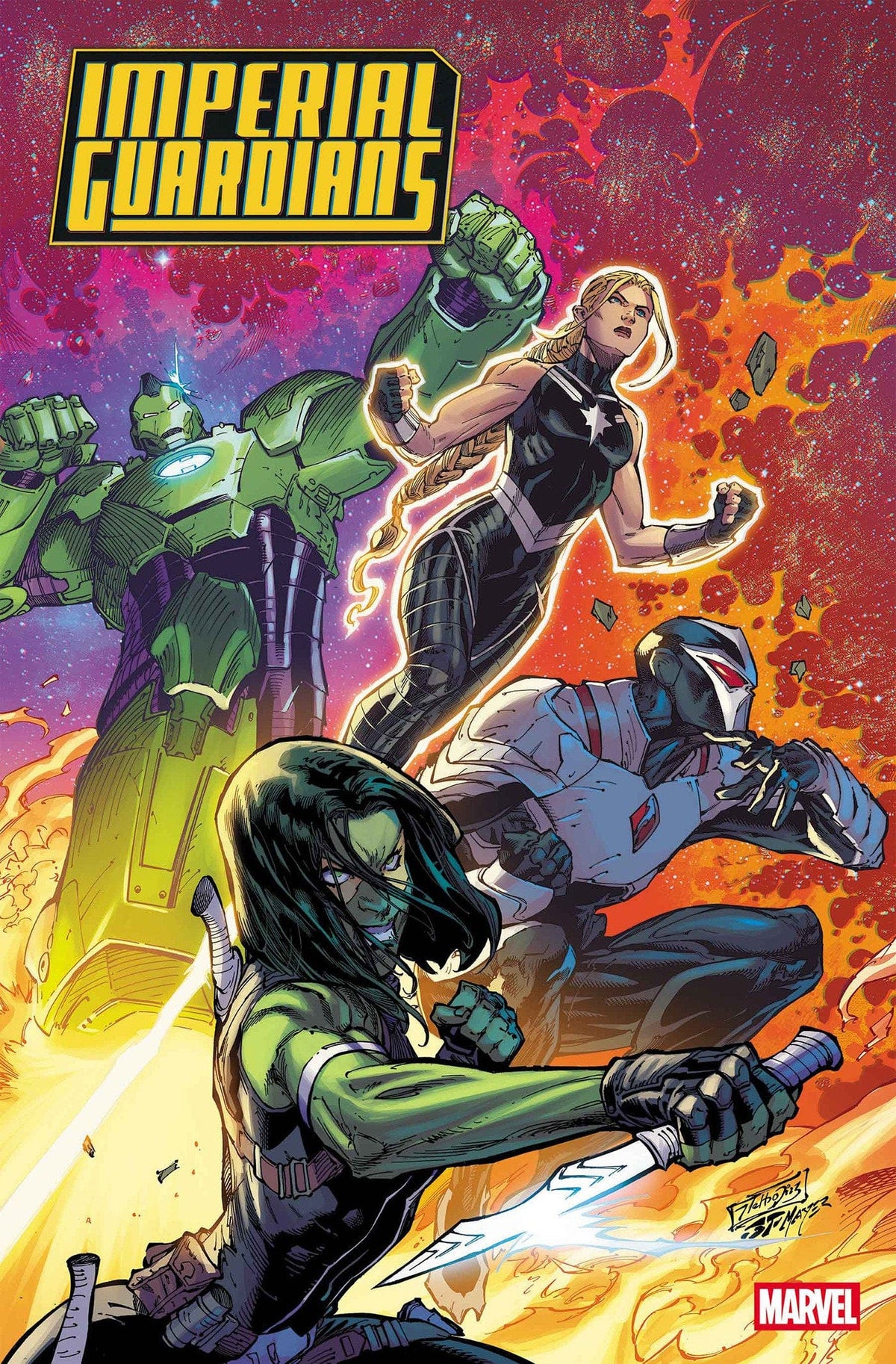 Marvel Comic Books IMPERIAL GUARDIANS #1 NETHO DIAZ VARIANT 75960621101200131 PRH-75960621101200131