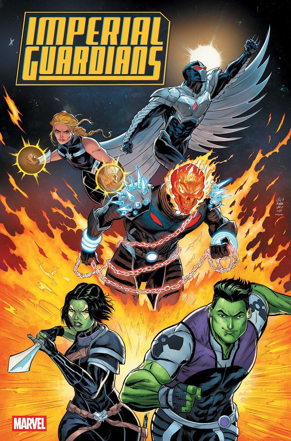 Marvel Comic Books IMPERIAL GUARDIANS #3 LELIO BONACCORSO VARIANT 75960621101200321 PRH-75960621101200321