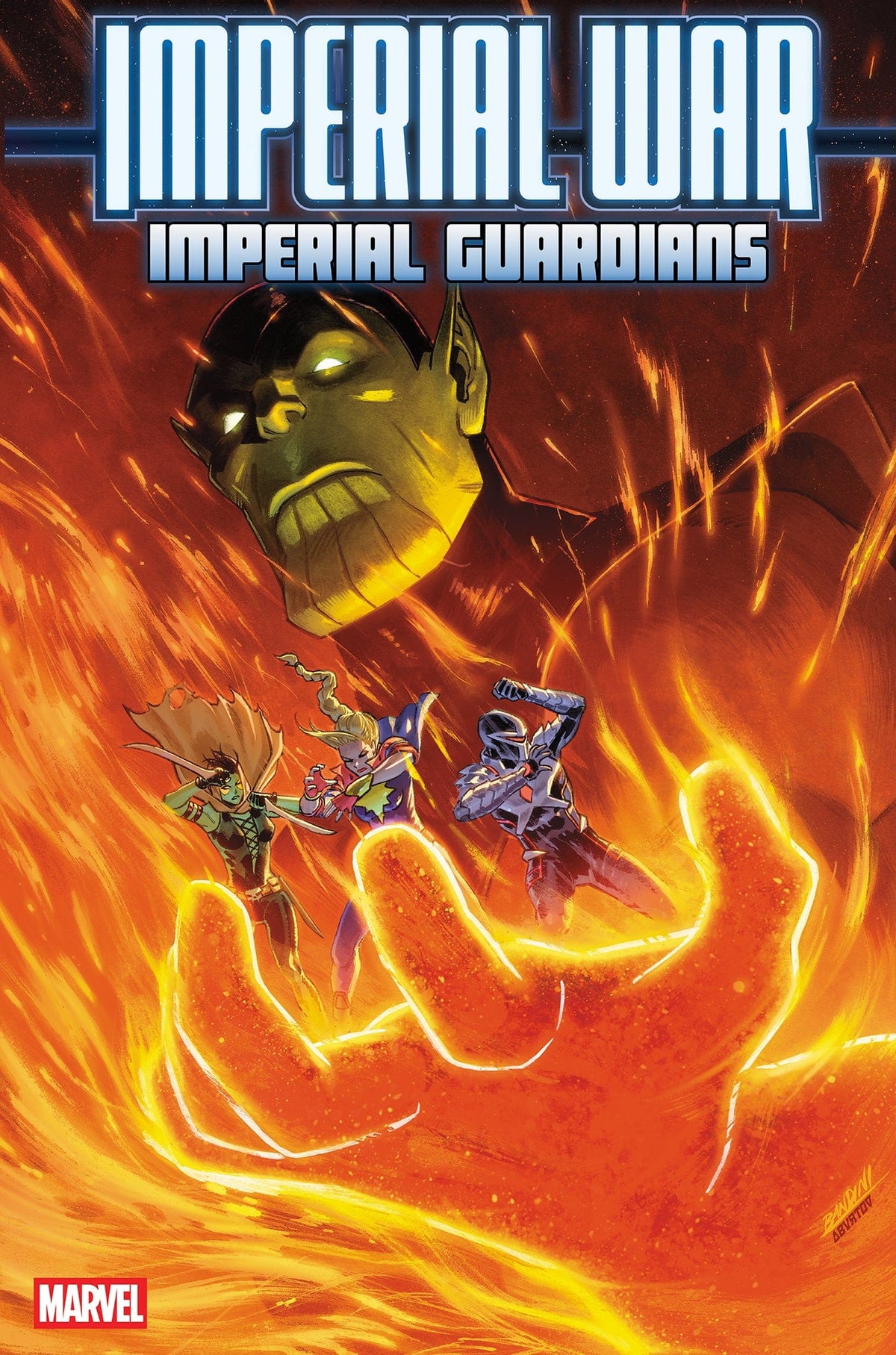 Marvel Comic Books IMPERIAL WAR: IMPERIAL GUARDIANS #1 MICHELE BANDINI VARIANT 75960621316000131 PRH-75960621316000131