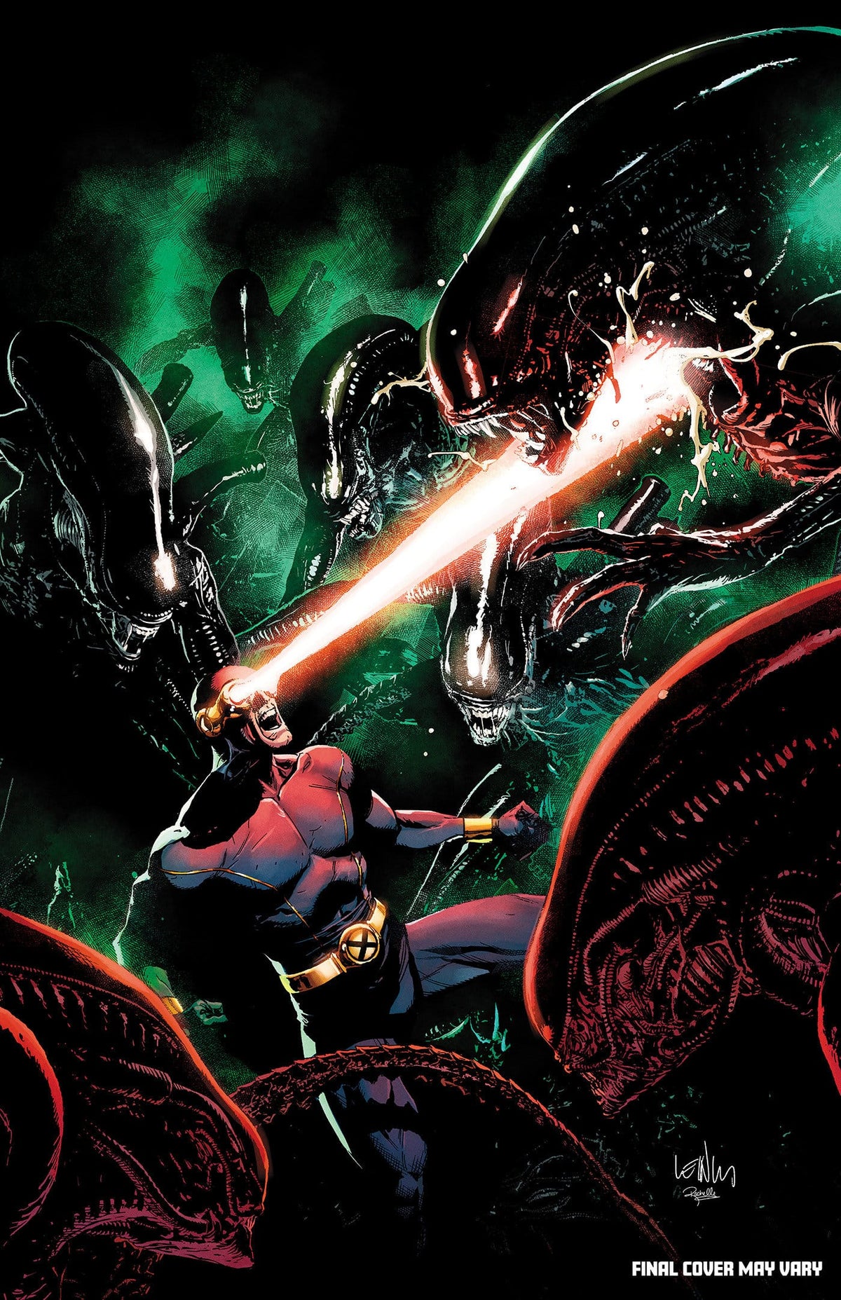 Marvel Comic Books > Incentives ALIEN VS. X-MEN #1 1:100 INCV LEINIL YU VIRGIN VARIANT (Release Date: 09/30/2026) 75960621578200117 PRH-75960621578200117