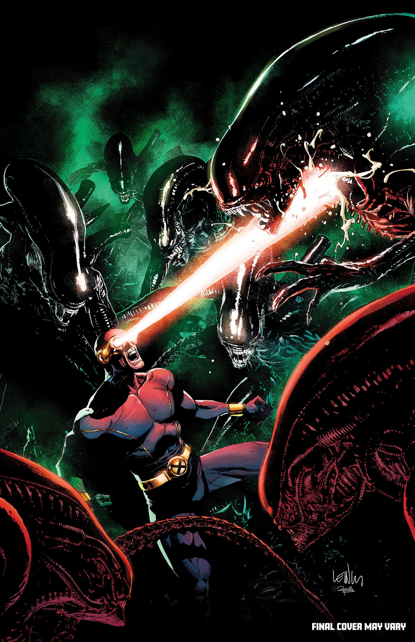 ALIEN VS. X-MEN #1 1:100 INCV LEINIL YU VIRGIN VARIANT (Release Date: 09/30/2026)