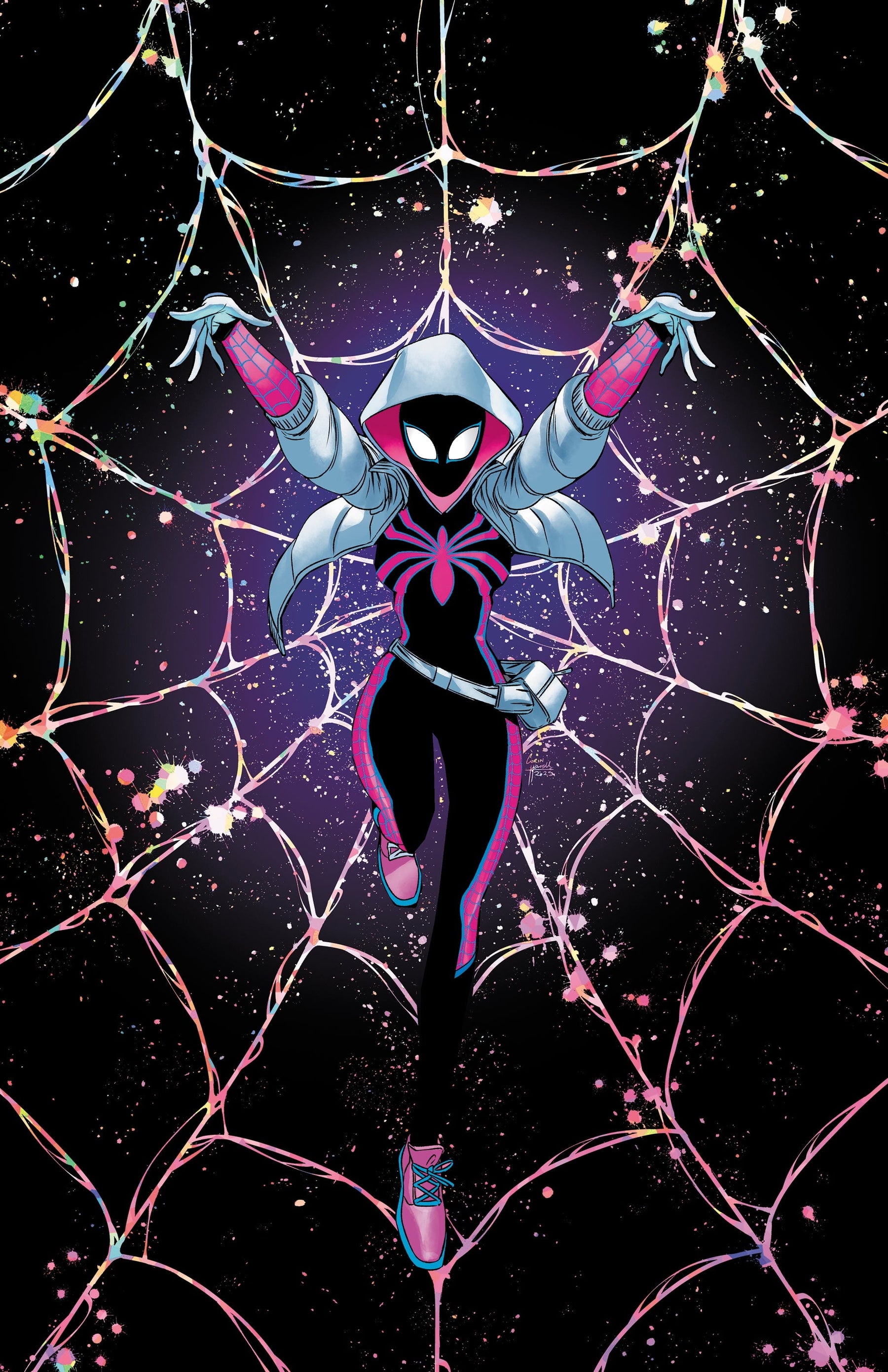 ALL-NEW SPIDER-GWEN: THE GHOST-SPIDER #3 1:100 INCV CORIN HOWELL SPIDER-GWEN VIRGIN VARIANT