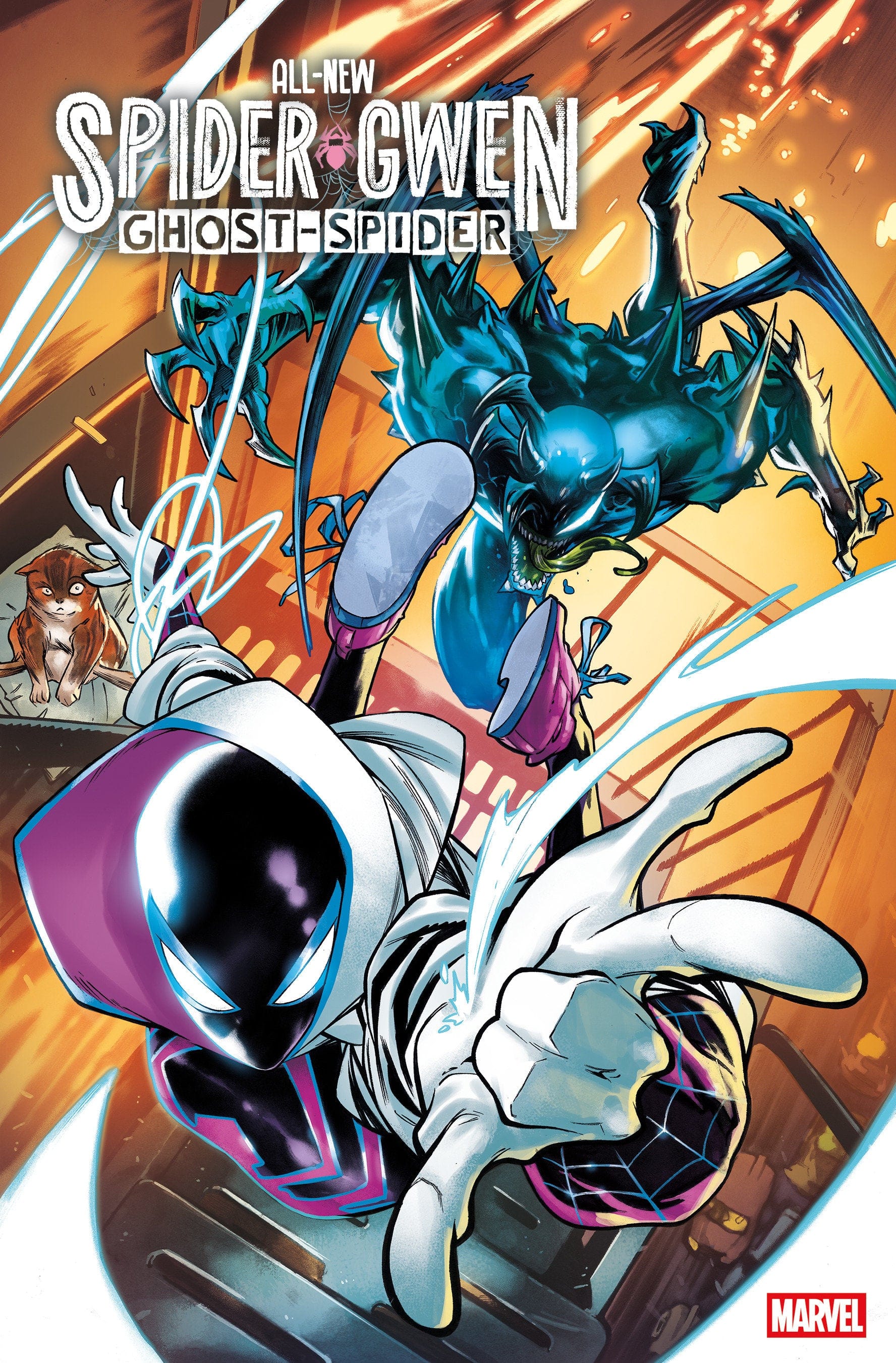 ALL-NEW SPIDER-GWEN: THE GHOST-SPIDER #5 1:25 INCV FRANCESCO MANNA VARIANT