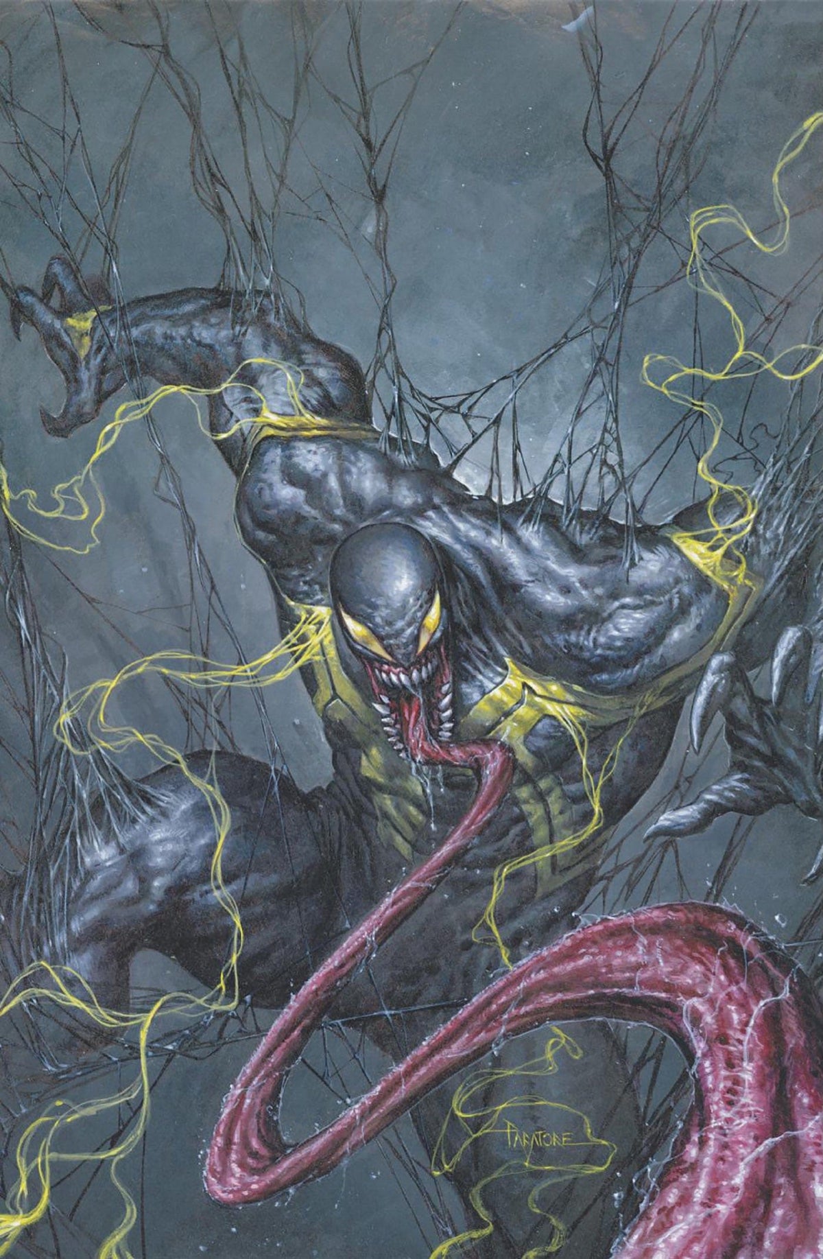 Marvel Comic Books > Incentives ALL-NEW VENOM #2 1:100 INCV TBD ARTIST VIRGIN VARIANT 75960621047300218 PRH-75960621047300218