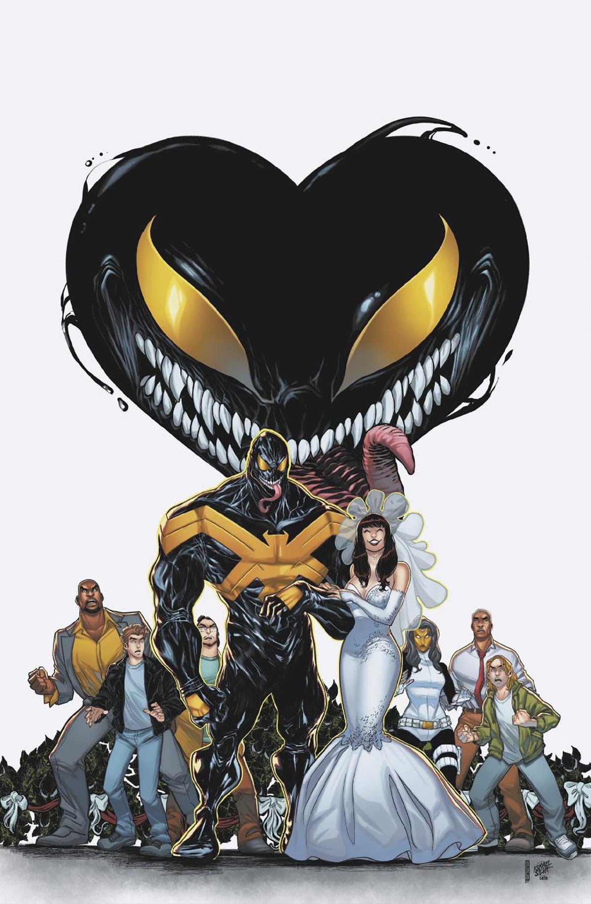 Marvel Comic Books > Incentives ALL-NEW VENOM #7 1:100 INCV TBD ARTIST SPOILER VIRGIN VARIANT 75960621047300716 PRH-75960621047300716