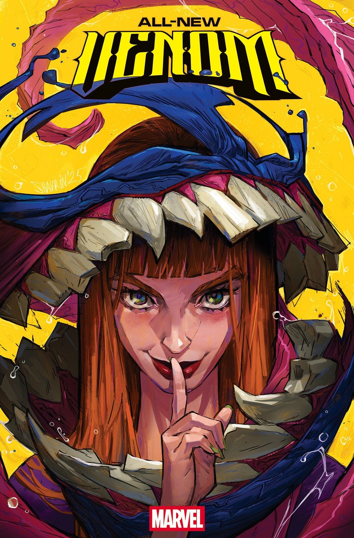 Marvel Comic Books > Incentives ALL-NEW VENOM #8 1:25 INCV IVAN SHAVRIN VARIANT 75960621047300816 PRH-75960621047300816