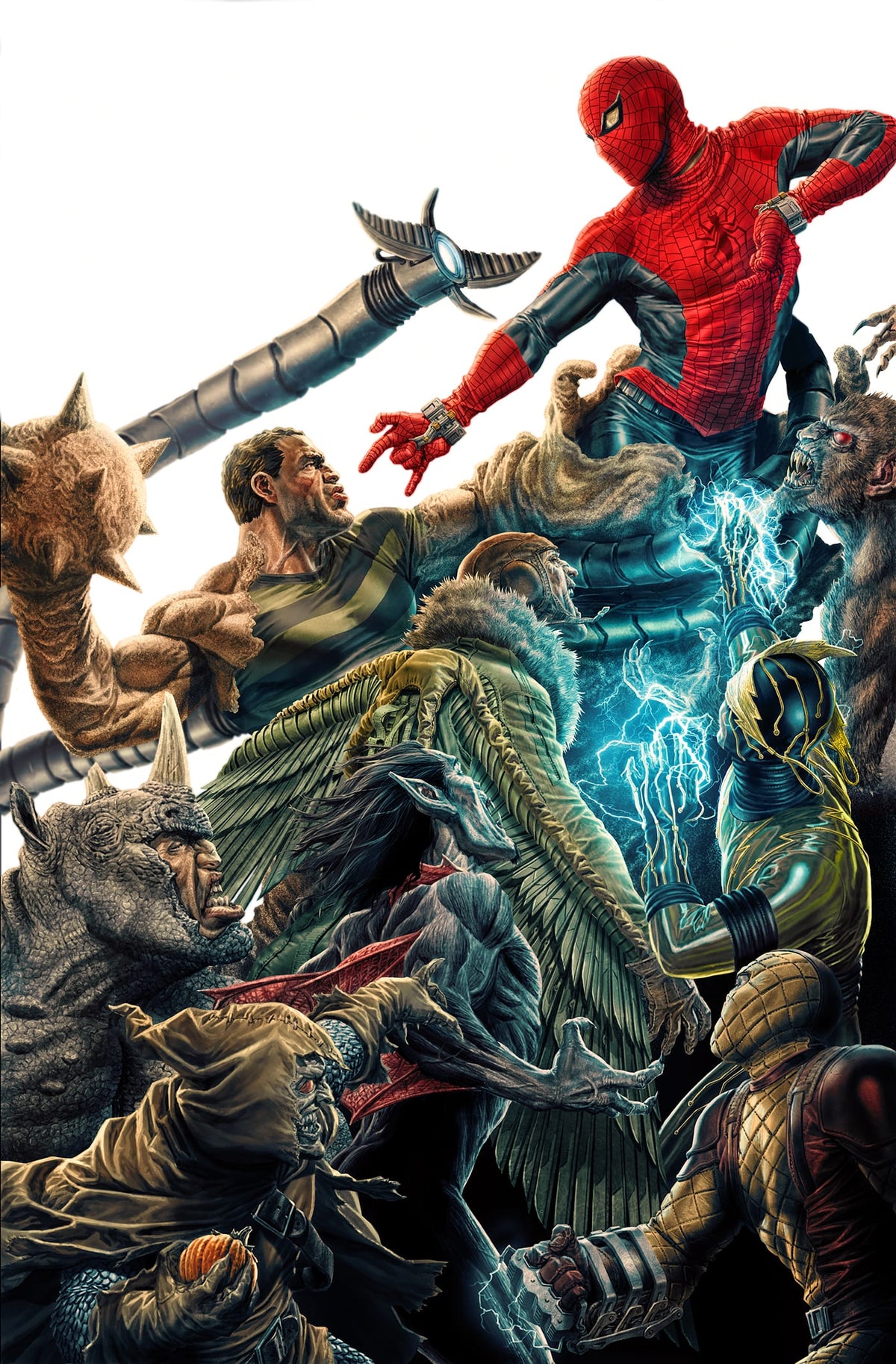 Marvel Comic Books > Incentives AMAZING SPIDER-MAN #1000 1:100 INCV LEE BERMEJO AMAZING VISIONS VIRGIN VARIANT (Release Date: 09/16/2026) 75960621001503616 PRH-75960621001503616