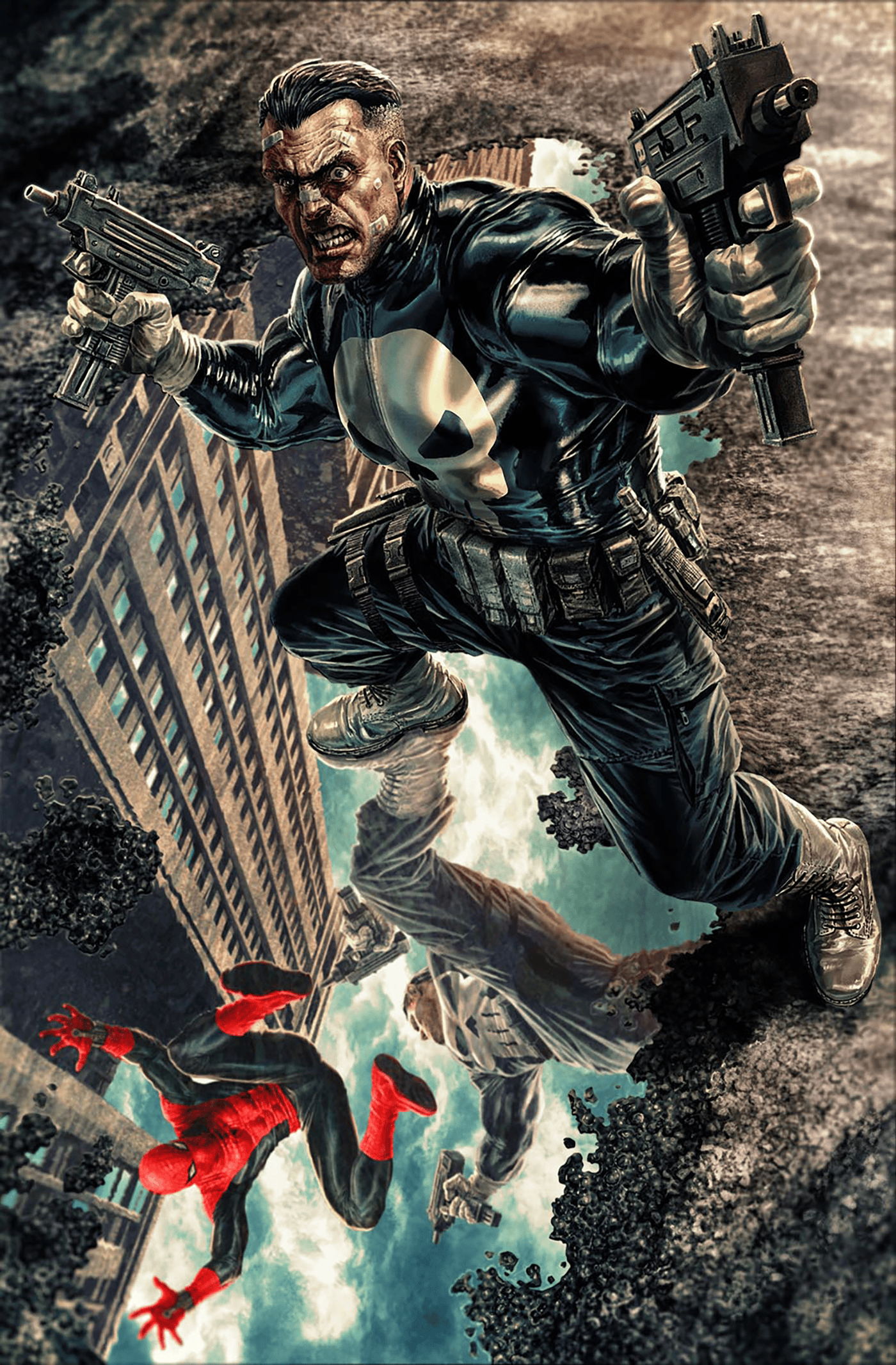 AMAZING SPIDER-MAN #19 1:100 INCV LEE BERMEJO AMAZING VISIONS VIRGIN VARIANT