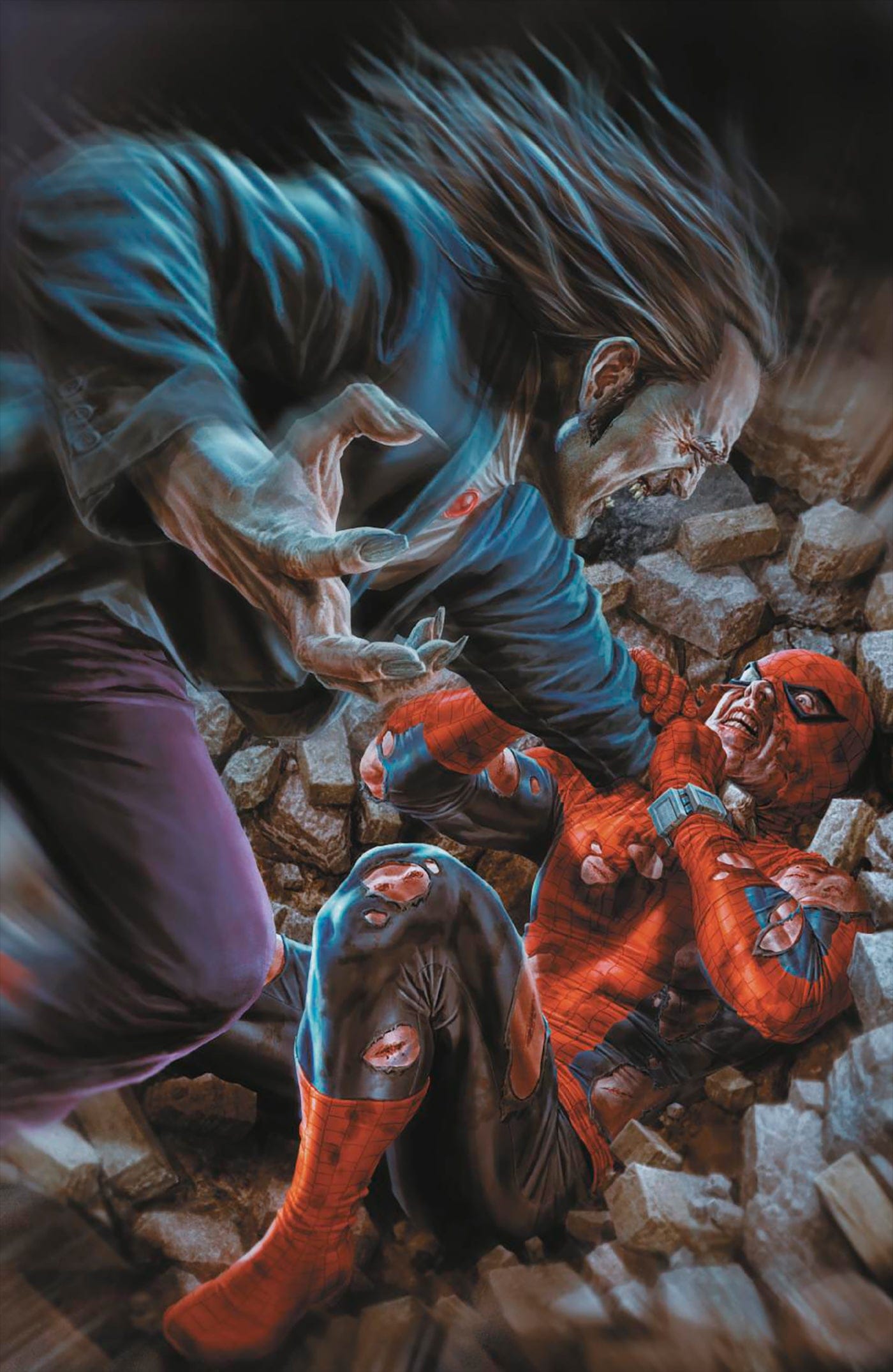 AMAZING SPIDER-MAN #26 1:100 INCV LEE BERMEJO AMAZING VISIONS VIRGIN VARIANT [DS]