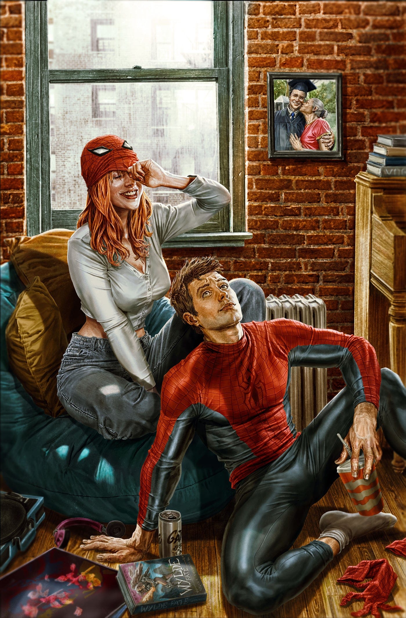 AMAZING SPIDER-MAN #27 1:100 INCV LEE BERMEJO AMAZING VISIONS VIRGIN VARIANT [DS]