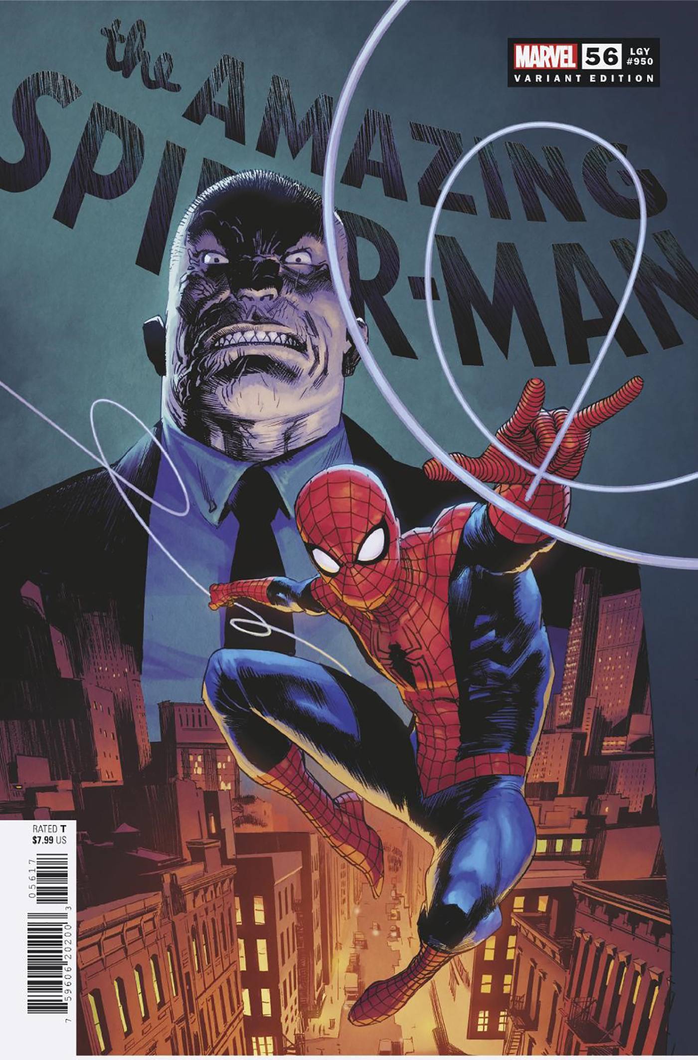 AMAZING SPIDER-MAN #56 1:25 INCV RAFAEL ALBUQUERQUE VARIANT