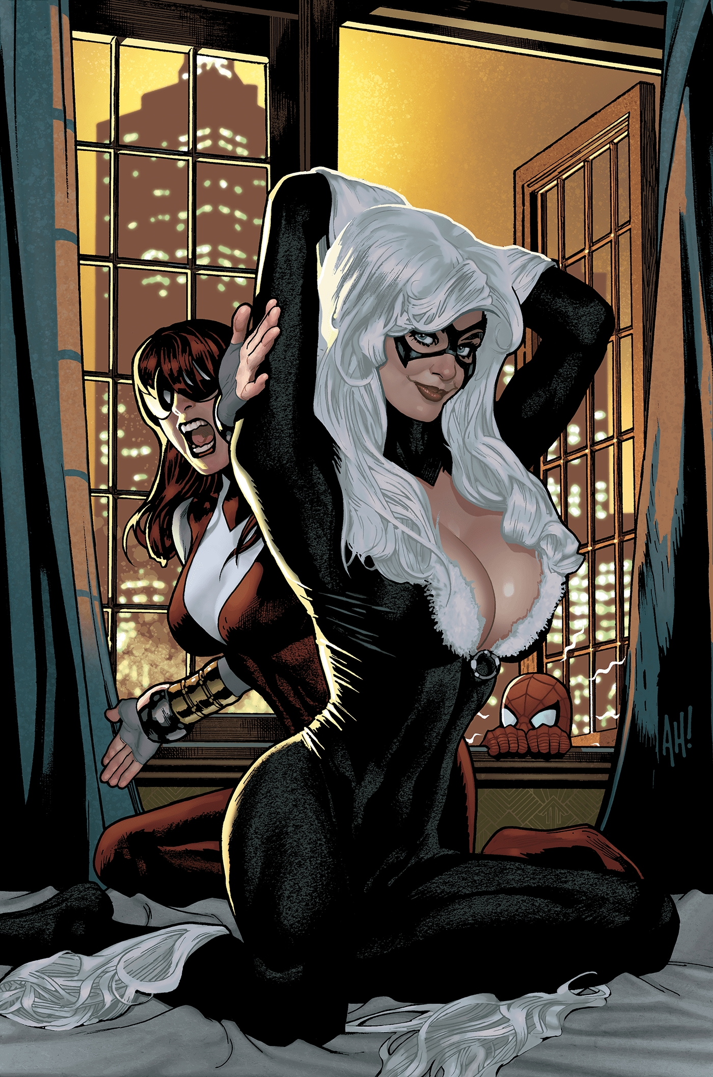 AMAZING SPIDER-MAN #60 1:100 INCV ADAM HUGHES VIRGIN VARIANT