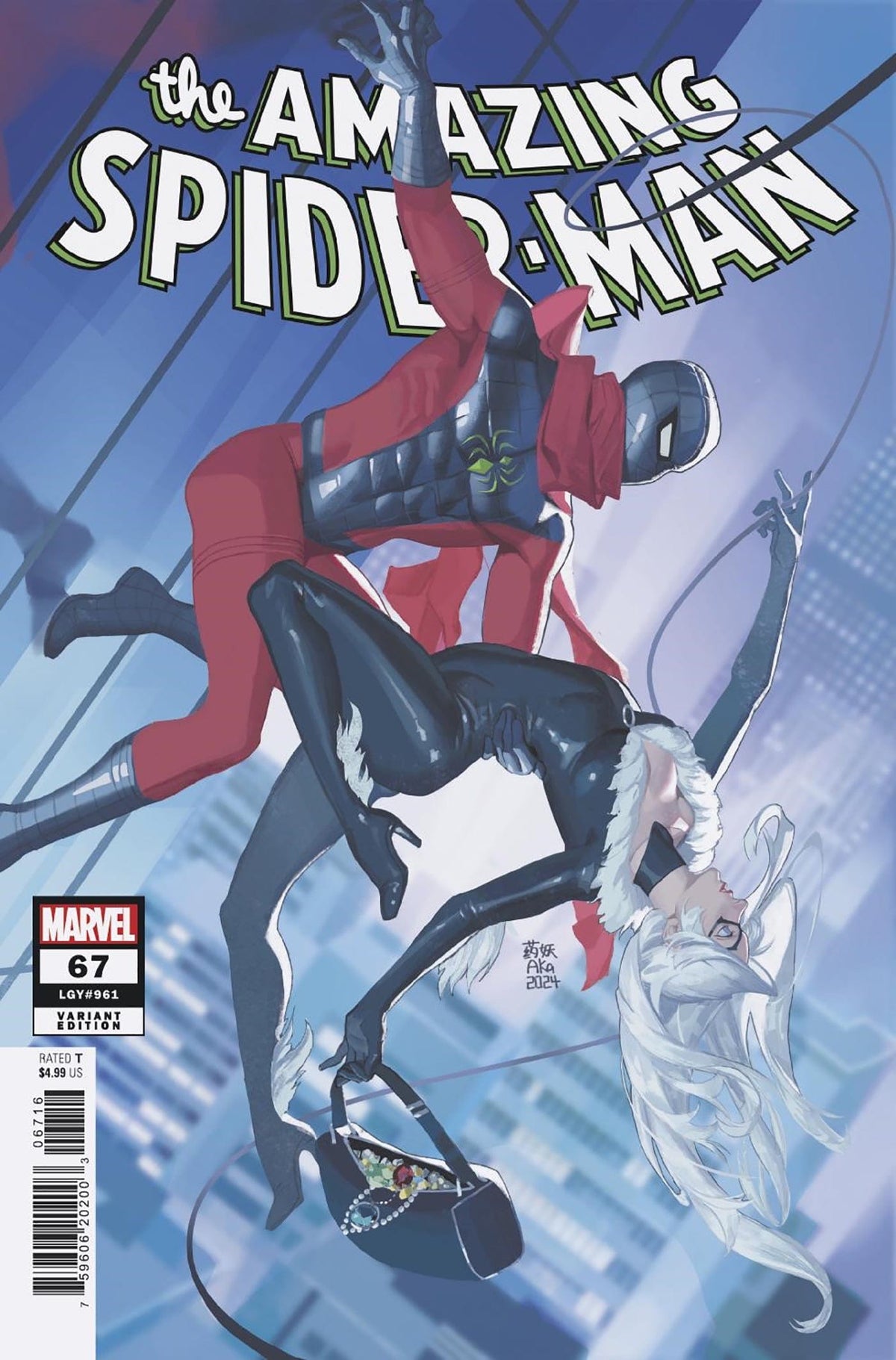 Marvel Comic Books > Incentives AMAZING SPIDER-MAN #67 1:25 INCV AKA VARIANT 75960620200306716 PRH-75960620200306716