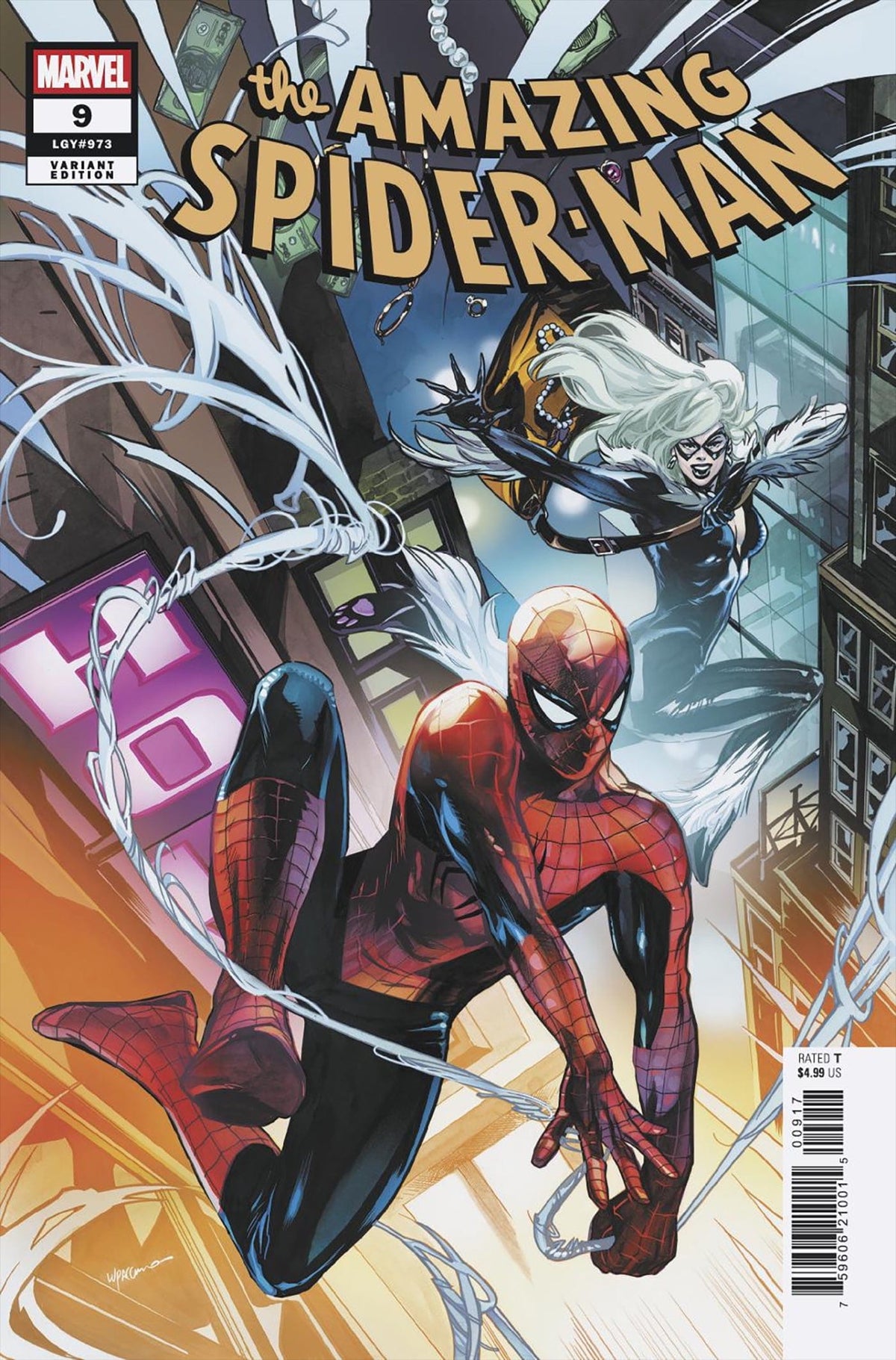 Marvel Comic Books > Incentives AMAZING SPIDER-MAN #9 1:25 INCV EMA LUPACCHINO VARIANT 75960621001500917 PRH-75960621001500917