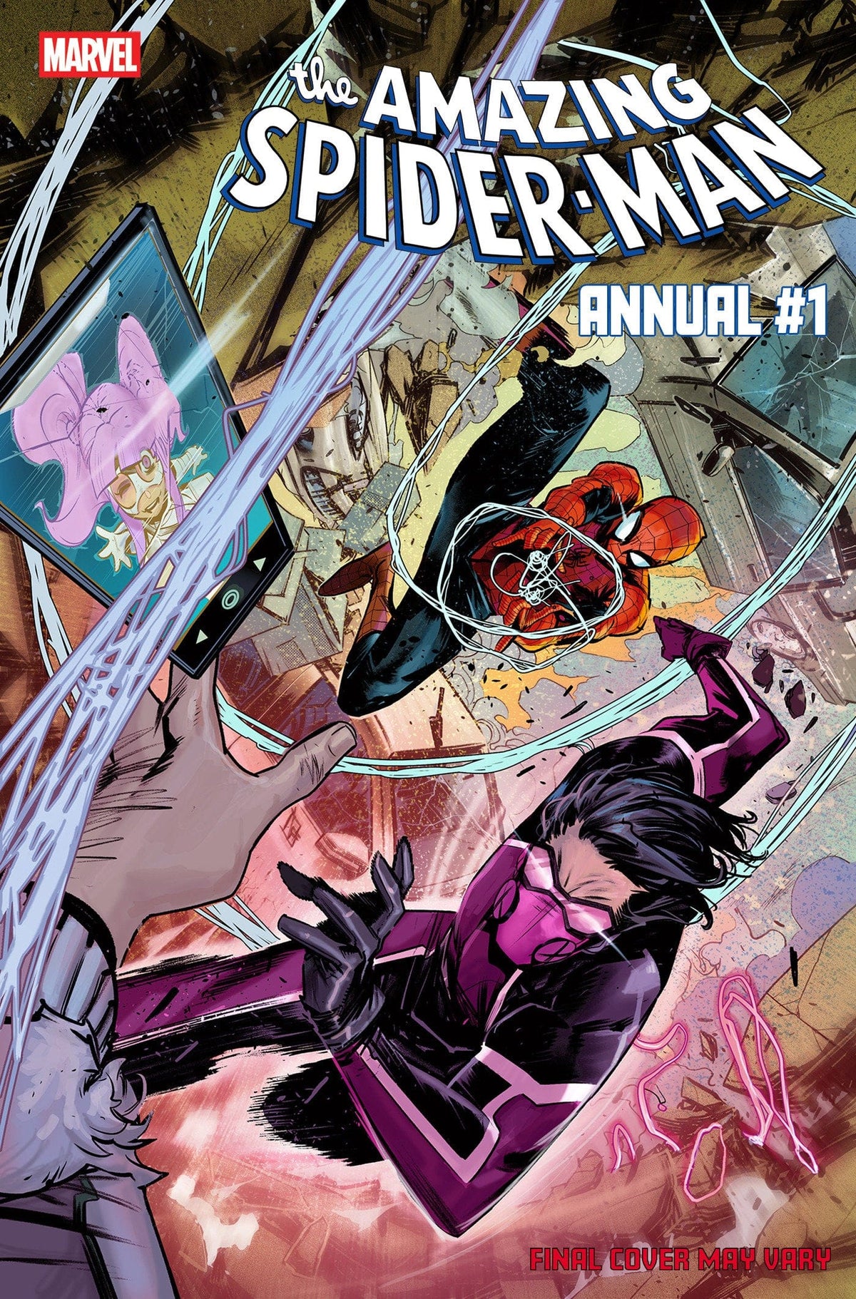 Marvel Comic Books > Incentives AMAZING SPIDER-MAN ANNUAL #1 1:25 INCV FEDERICO VICENTINI VARIANT 75960621383200116 PRH-75960621383200116