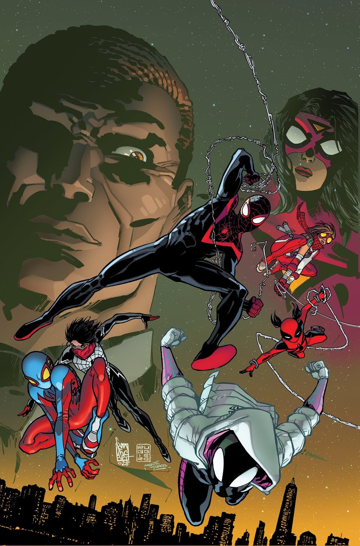 Marvel Comic Books > Incentives AMAZING SPIDER-MAN: SPIDER-VERSITY #1 1:50 INCV TBD ARIST VIRGIN VARIANT 75960621577500116 PRH-75960621577500116