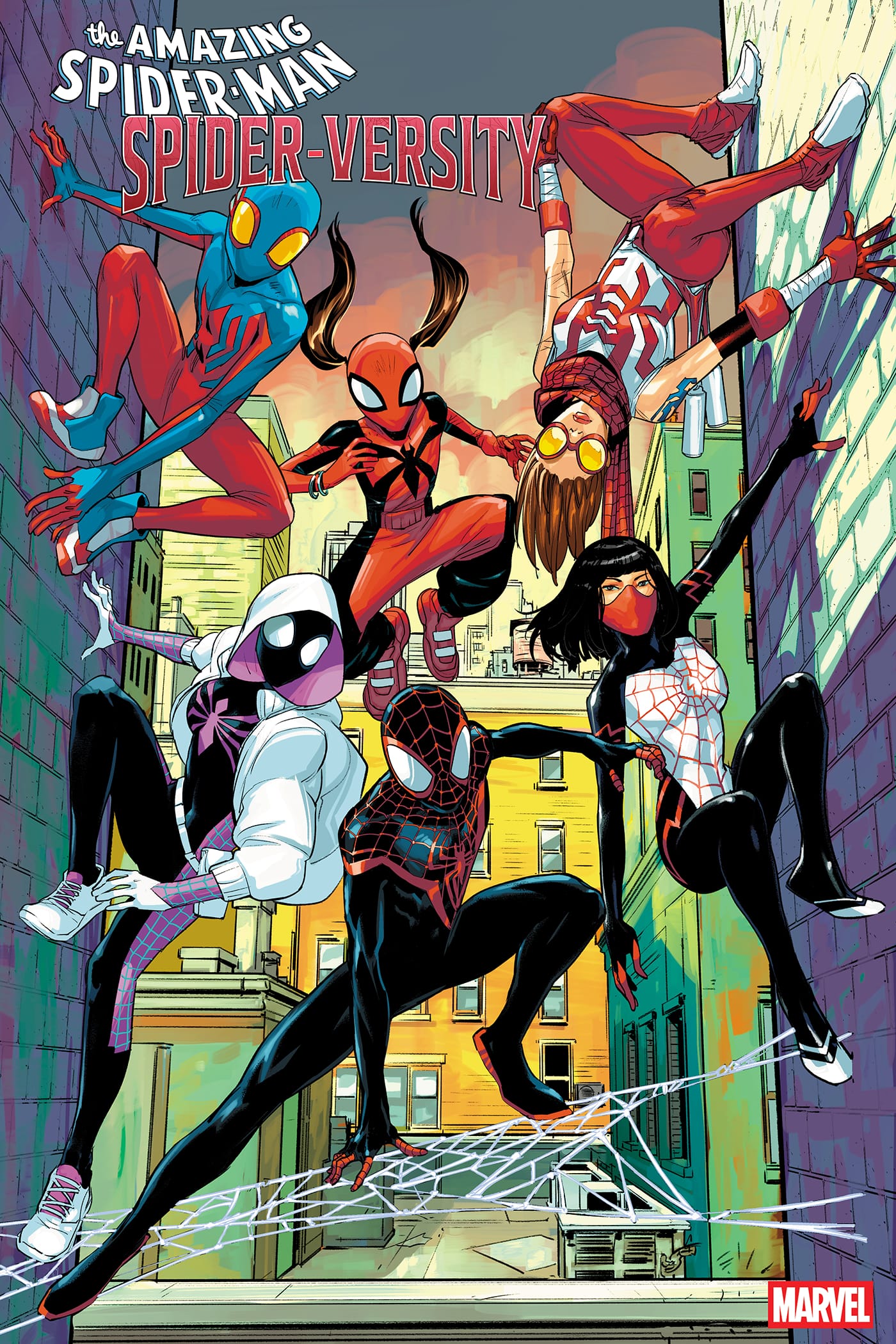 AMAZING SPIDER-MAN: SPIDER-VERSITY #4 1:25 INCV MATTEO LOLLI VARIANT