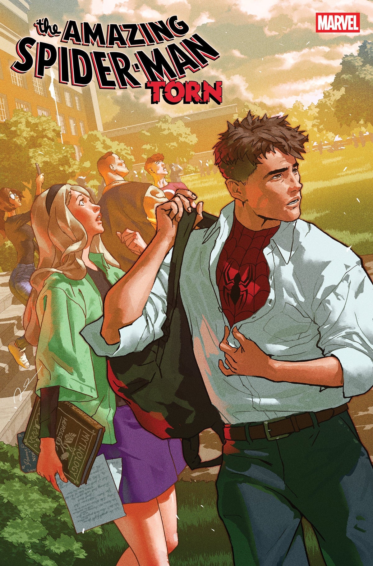 Marvel Comic Books > Incentives AMAZING SPIDER-MAN: TORN #3 1:25 INCV GERALD PAREL VARIANT 75960621193700316 PRH-75960621193700316