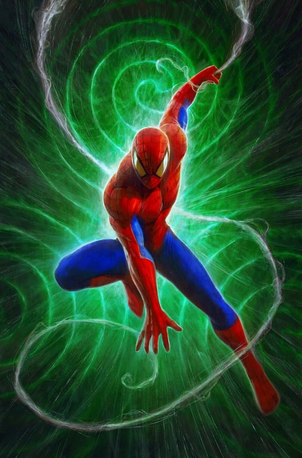 Marvel Comic Books > Incentives AMAZING SPIDER-MAN/VENOM: DEATH SPIRAL #1 1:25 INCV DAVE RAPOZA SPIDER-MAN VIRGIN VARIANT [DS] 75960621542300117 PRH-75960621542300117