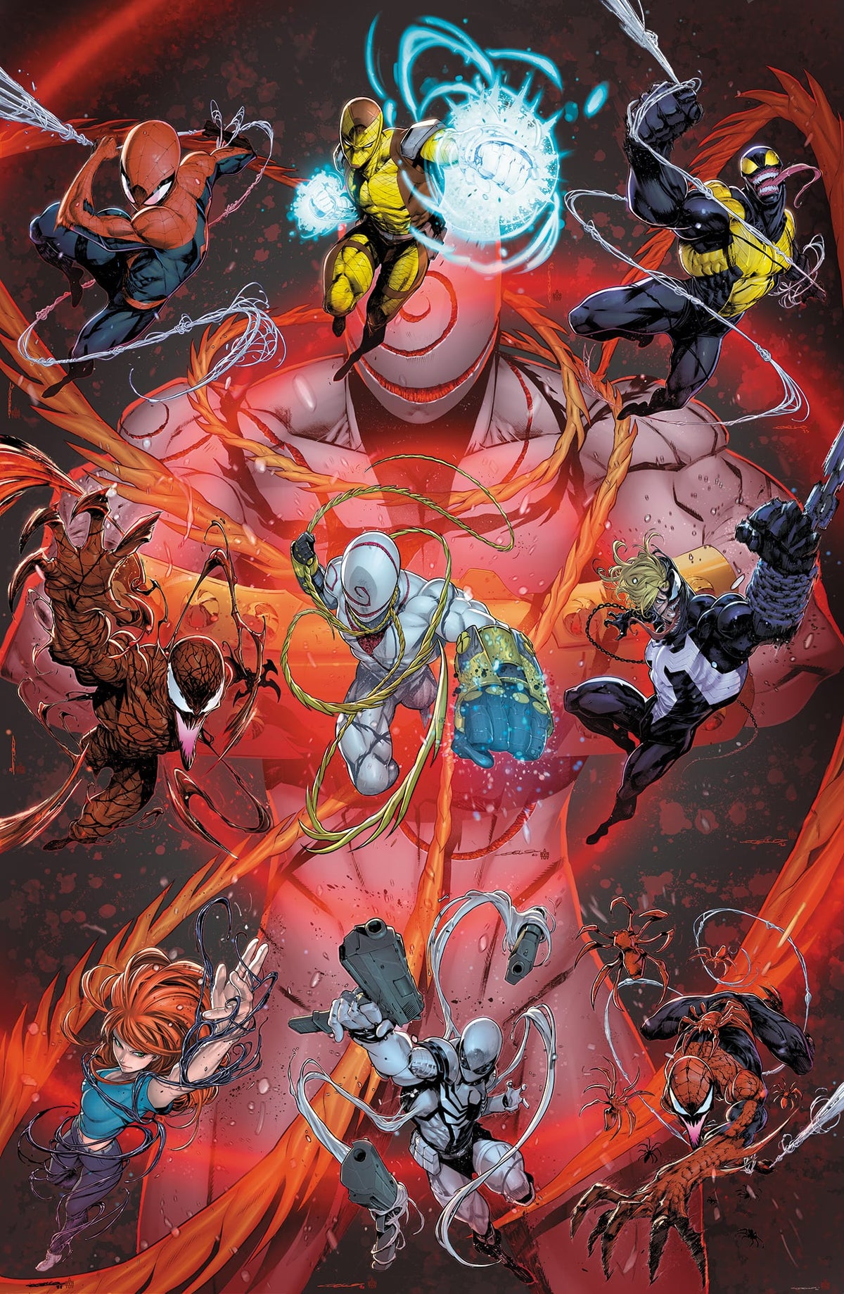 Marvel Comic Books > Incentives AMAZING SPIDER-MAN/VENOM: DEATH SPIRAL - BODY COUNT #1 1:100 INCV IBAN COELLO COMPLETE DEATH SPIRAL VIRGIN VARIANT [DS] 75960621648200116 PRH-75960621648200116