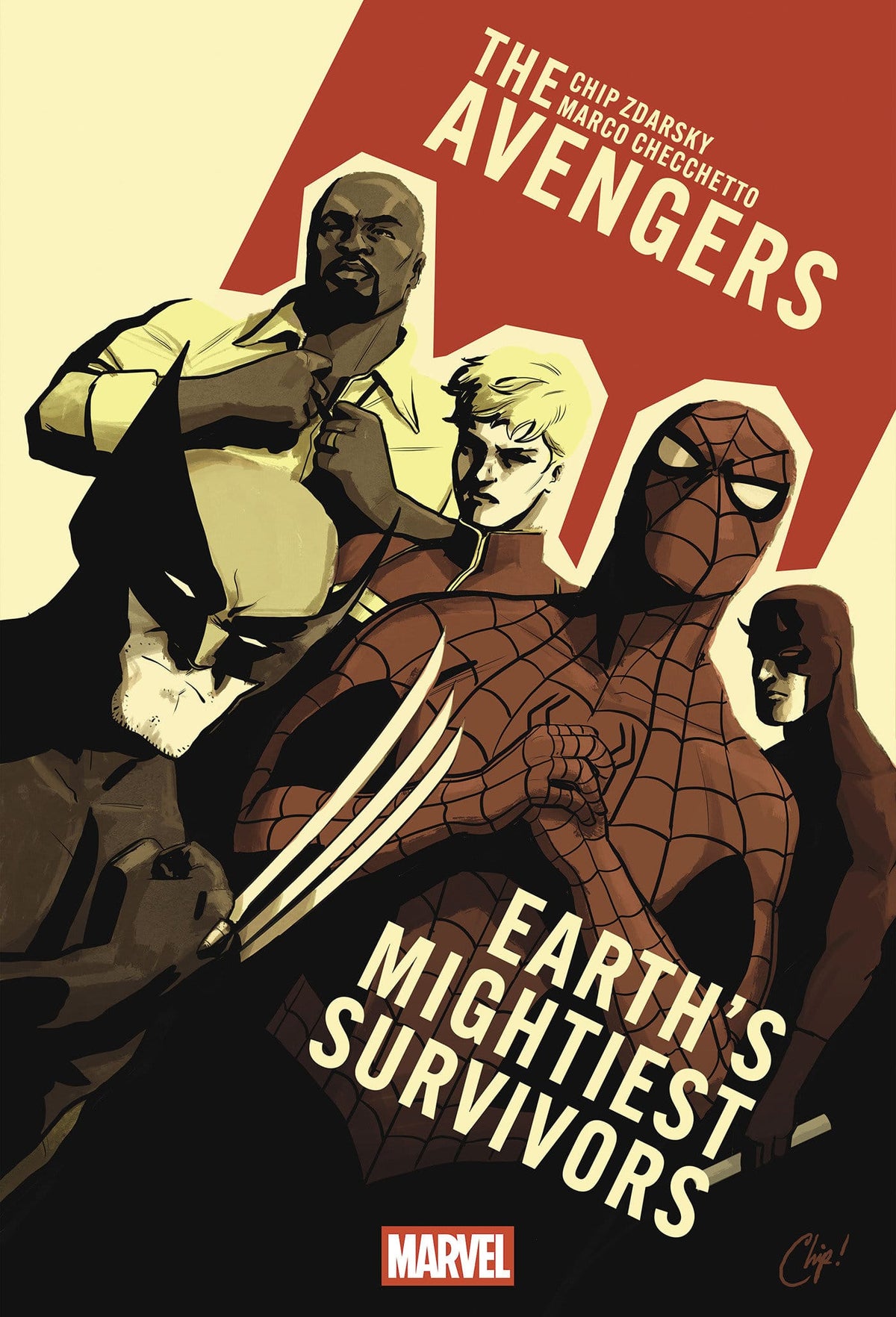 Marvel Comic Books > Incentives AVENGERS #1 1:200 INCV CHIP ZDARSKY VARIANT (Release Date: 11/04/2026) 75960621380100118 PRH-75960621380100118