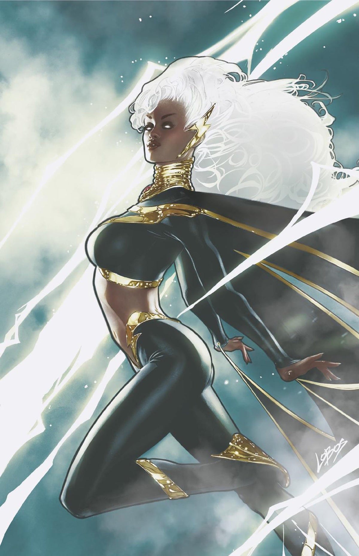 Marvel Comic Books > Incentives AVENGERS #17 1:100 INCV PABLO VILLALOBOS STORM VIRGIN VARIANT [DPWX] 75960620426701717 PRH-75960620426701717