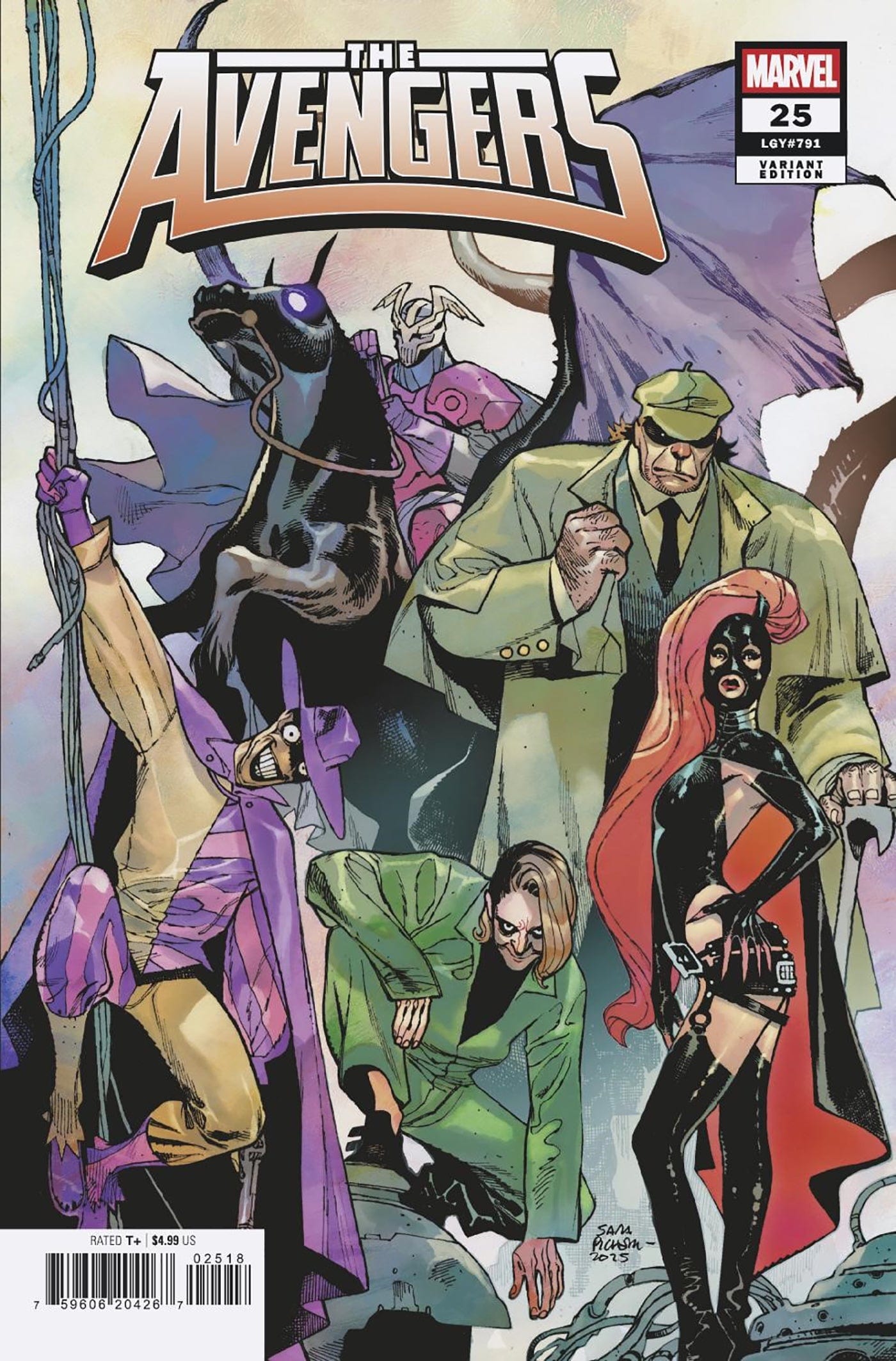AVENGERS #25 1:25 INCV SARA PICHELLI VARIANT [DOOM]