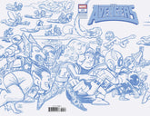 Marvel Comic Books > Incentives AVENGERS #25 1:50 INCV CHRIS GIARRUSSO MARVEL UNIVERSE CONNECTING BLUE LINE SKETCH VARIANT  B [DOOM] 75960620426702517 PRH-75960620426702517