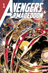 Marvel Comic Books > Incentives AVENGERS: ARMAGEDDON #1 KAARE ANDREWS 2ND PRINTING VARIANT