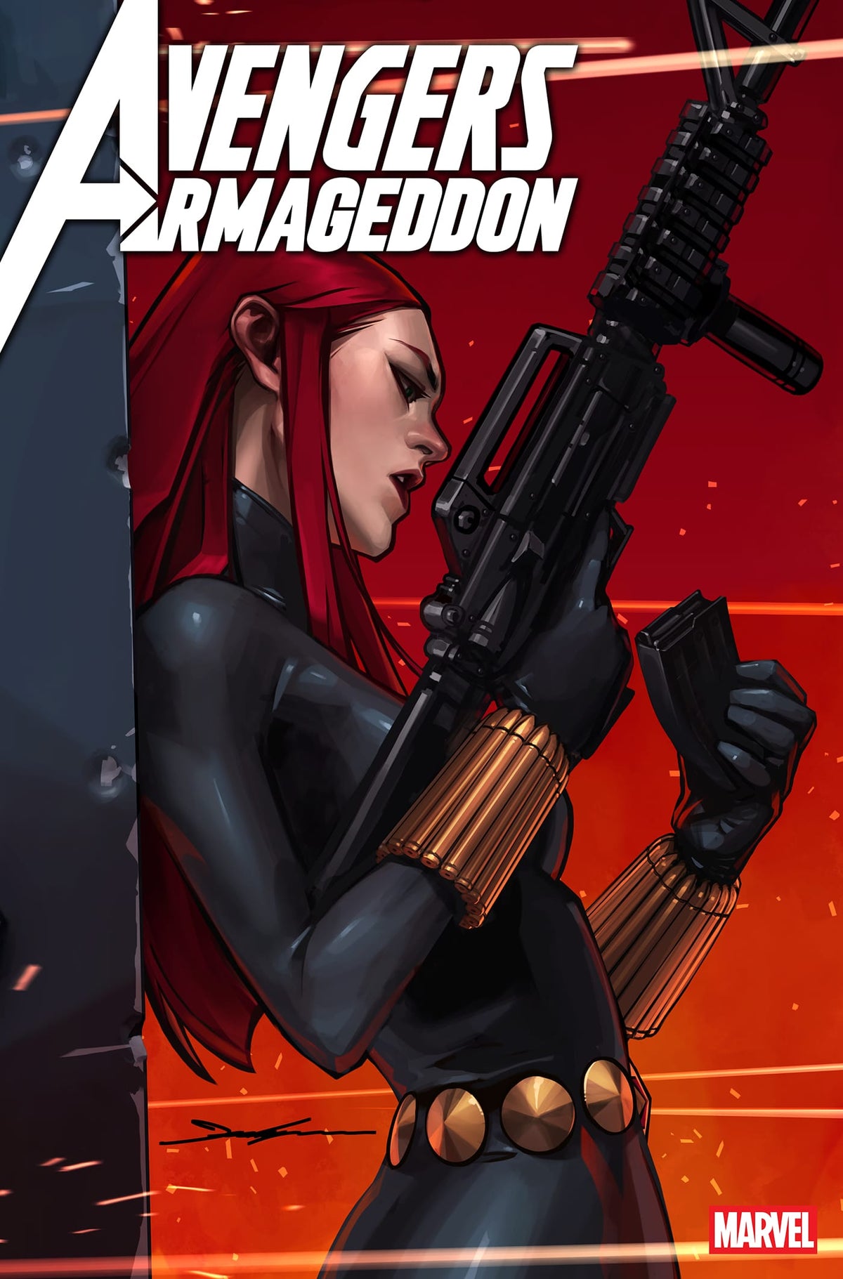 Marvel Comic Books > Incentives AVENGERS: ARMAGEDDON #4 1:25 INCV JEEHYUNG LEE VARIANT (Release Date: 09/16/2026) 75960621563800417 PRH-75960621563800417