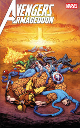 Marvel Comic Books > Incentives AVENGERS: ARMAGEDDON #5 1:25 INCV MARK BAGLEY VARIANT (Release Date: 10/21/2026) 75960621563800517 PRH-75960621563800517