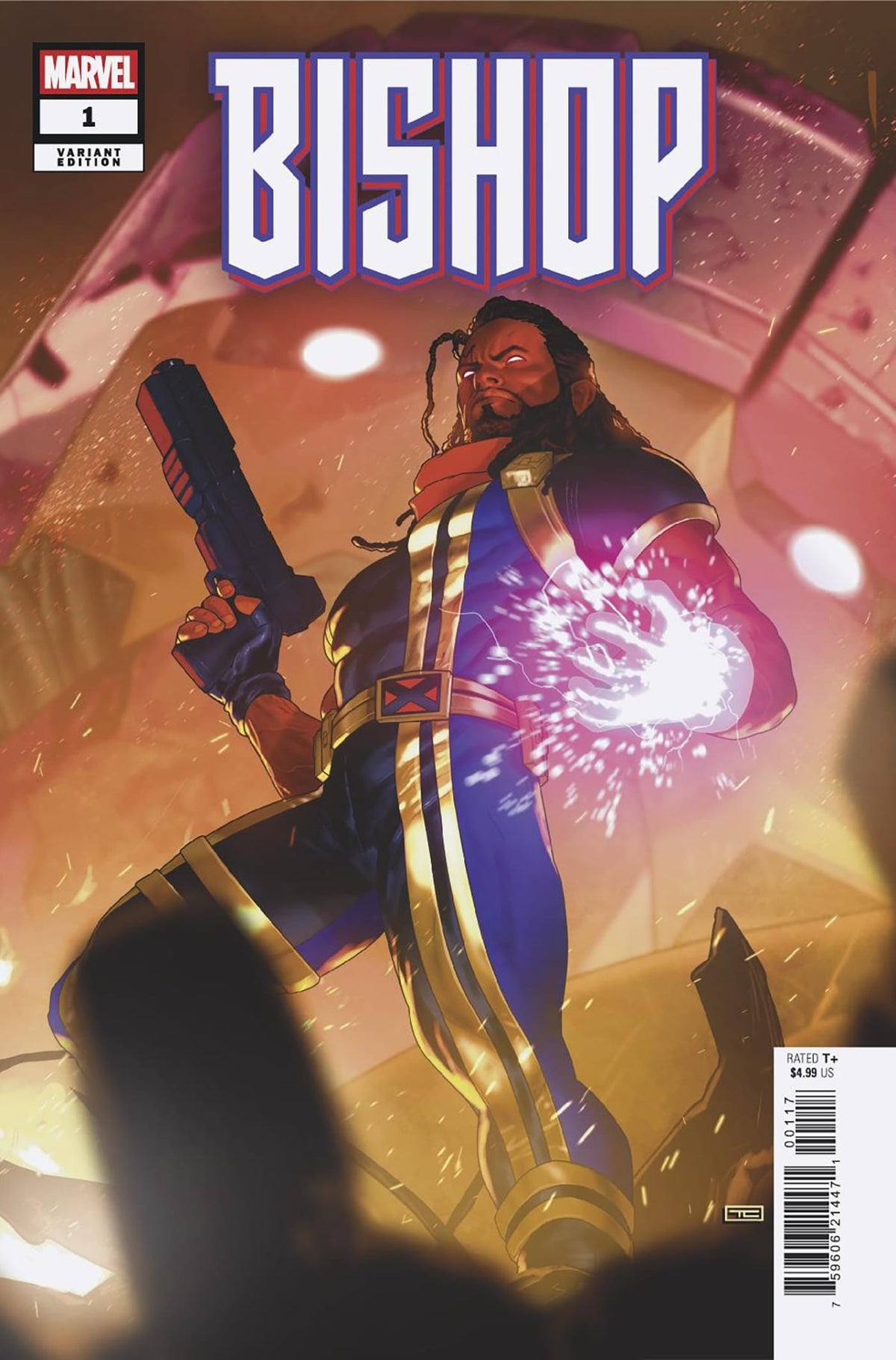 Marvel Comic Books > Incentives BISHOP #1 1:25 INCV TAURIN CLARKE VARIANT 75960621447100117 PRH-75960621447100117