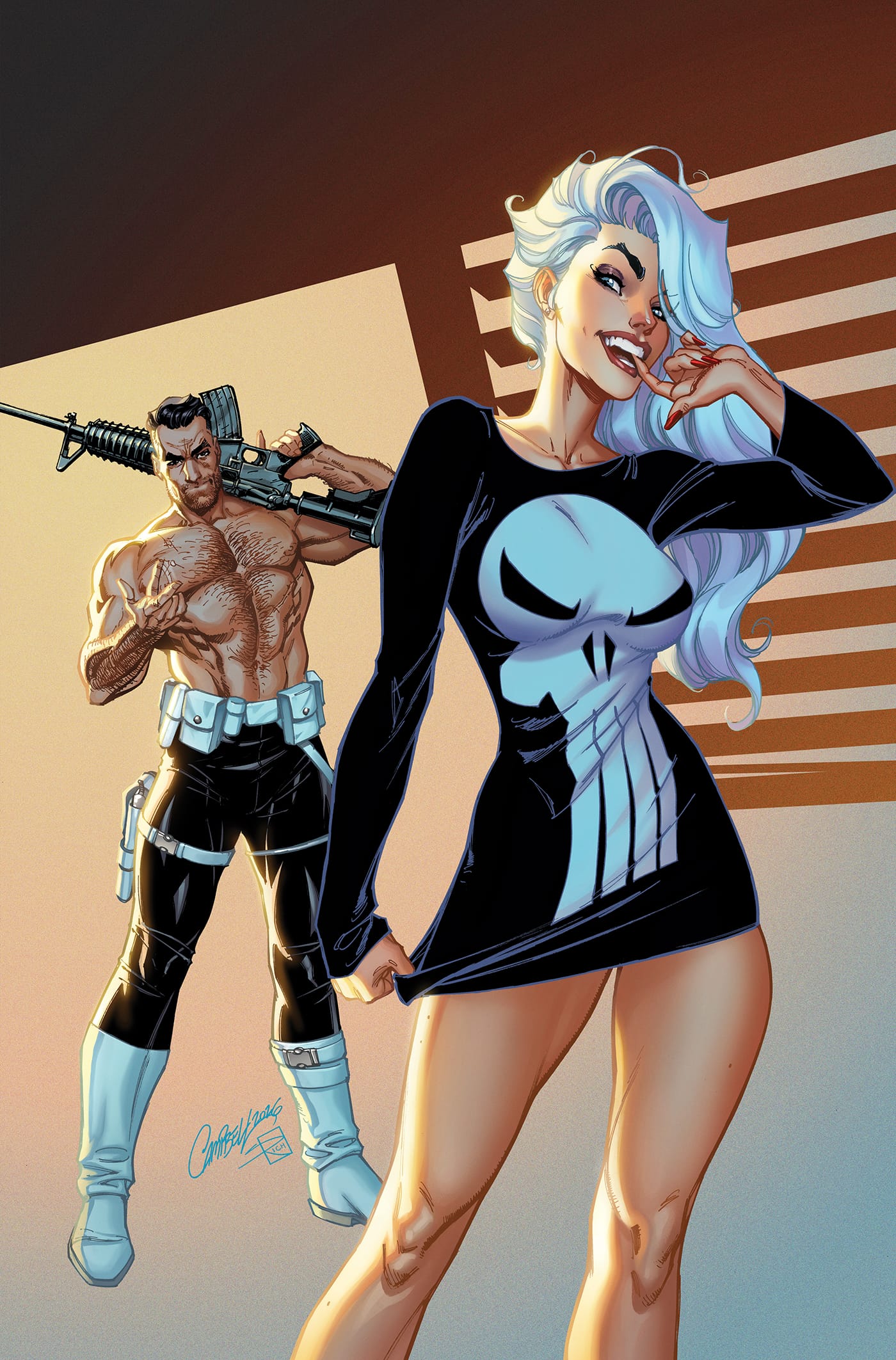 BLACK CAT #11 1:100 INCV J. SCOTT CAMPBELL BLACK CAT VIRGIN VARIANT