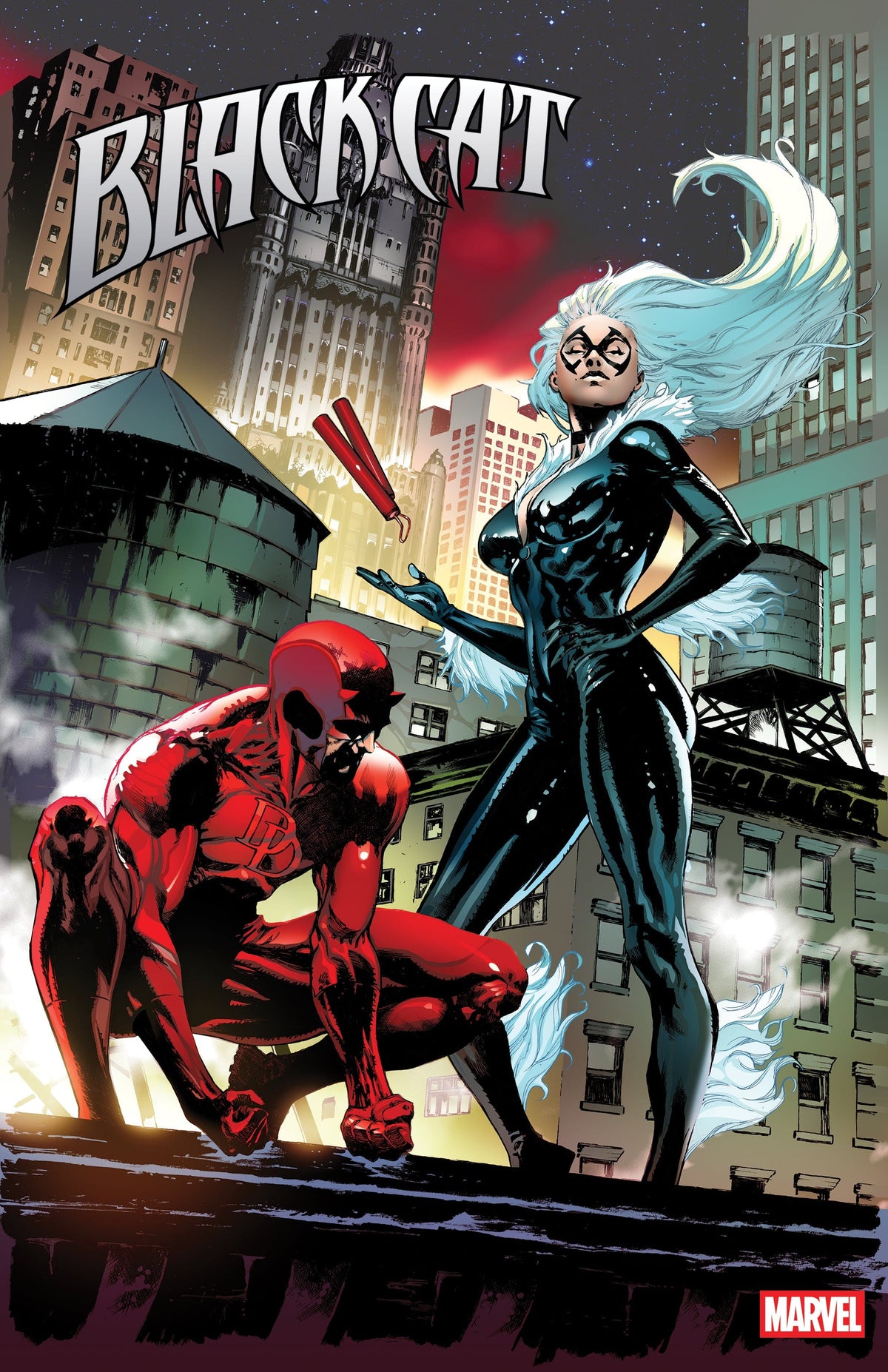 Marvel Comic Books > Incentives BLACK CAT #6 1:25 INCV MATTEO DELLA FONTE VARIANT 75960621252100617 PRH-75960621252100617