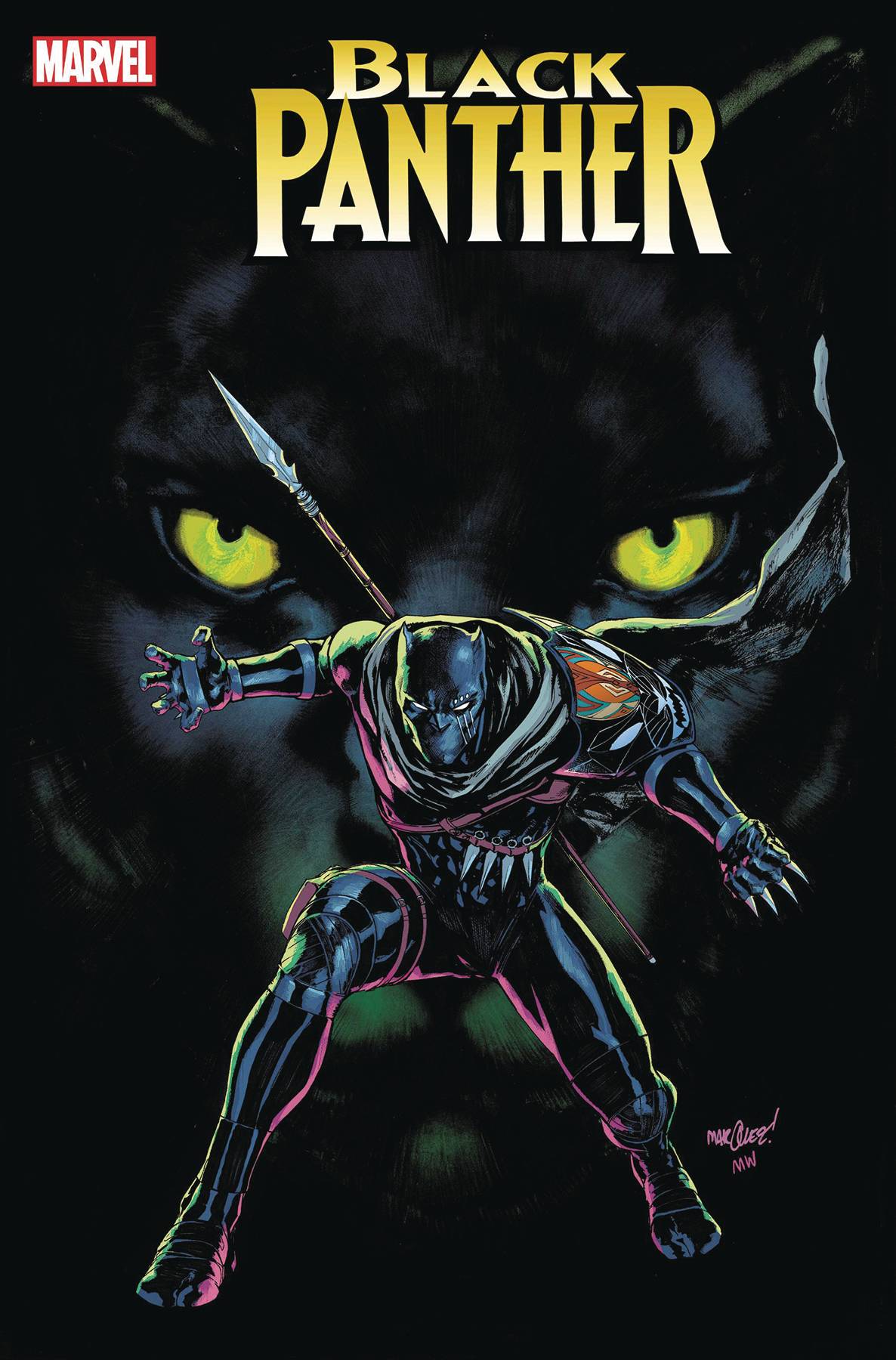 Marvel PRH Comic Books > Incentives BLACK PANTHER #5 1:25 INCV DAVID MARQUEZ VAR 75960620503500516 AUG230866