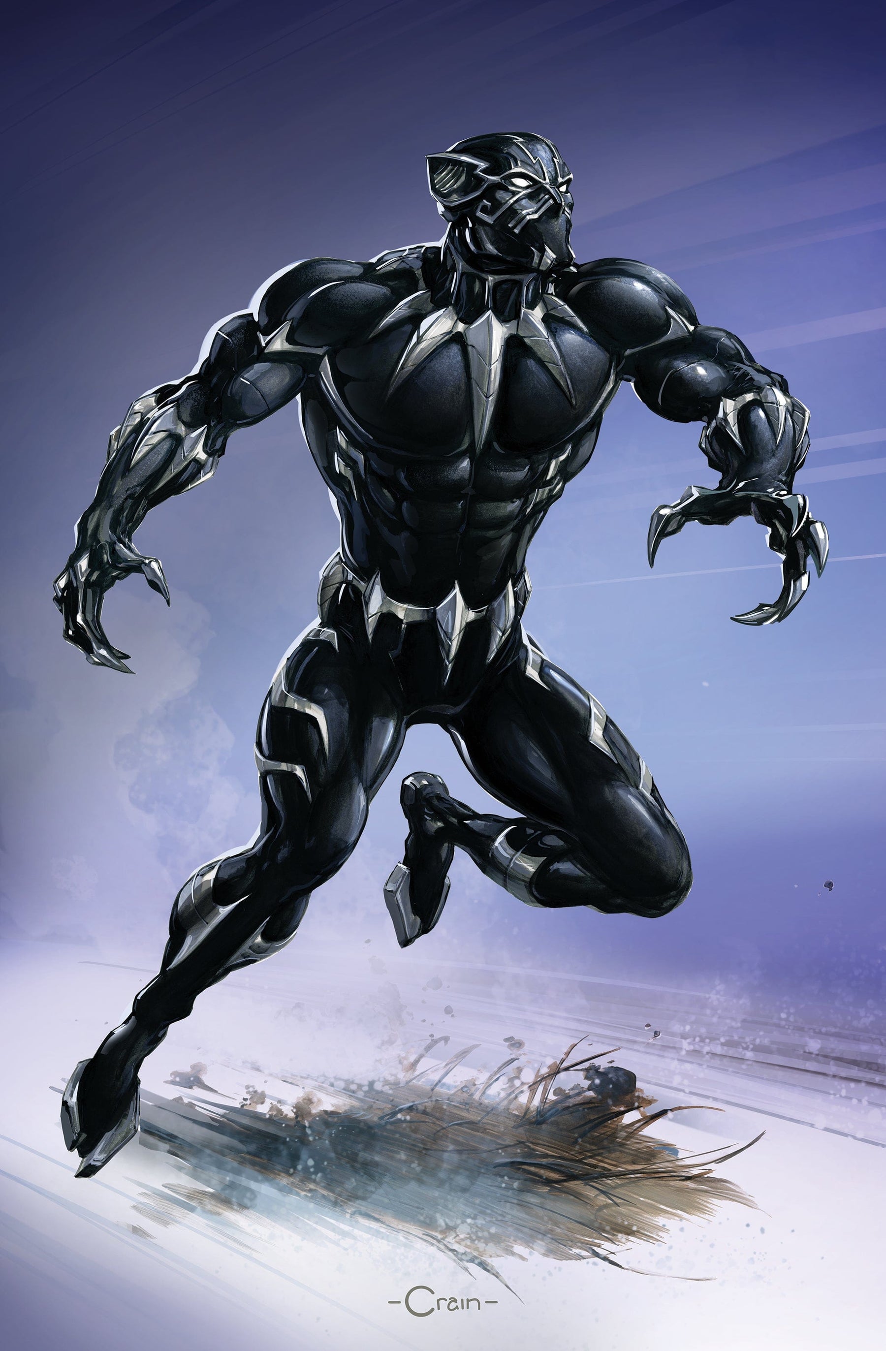 BLACK PANTHER: INTERGALACTIC #2 1:50 INCV CLAYTON CRAIN VIRGIN VARIANT