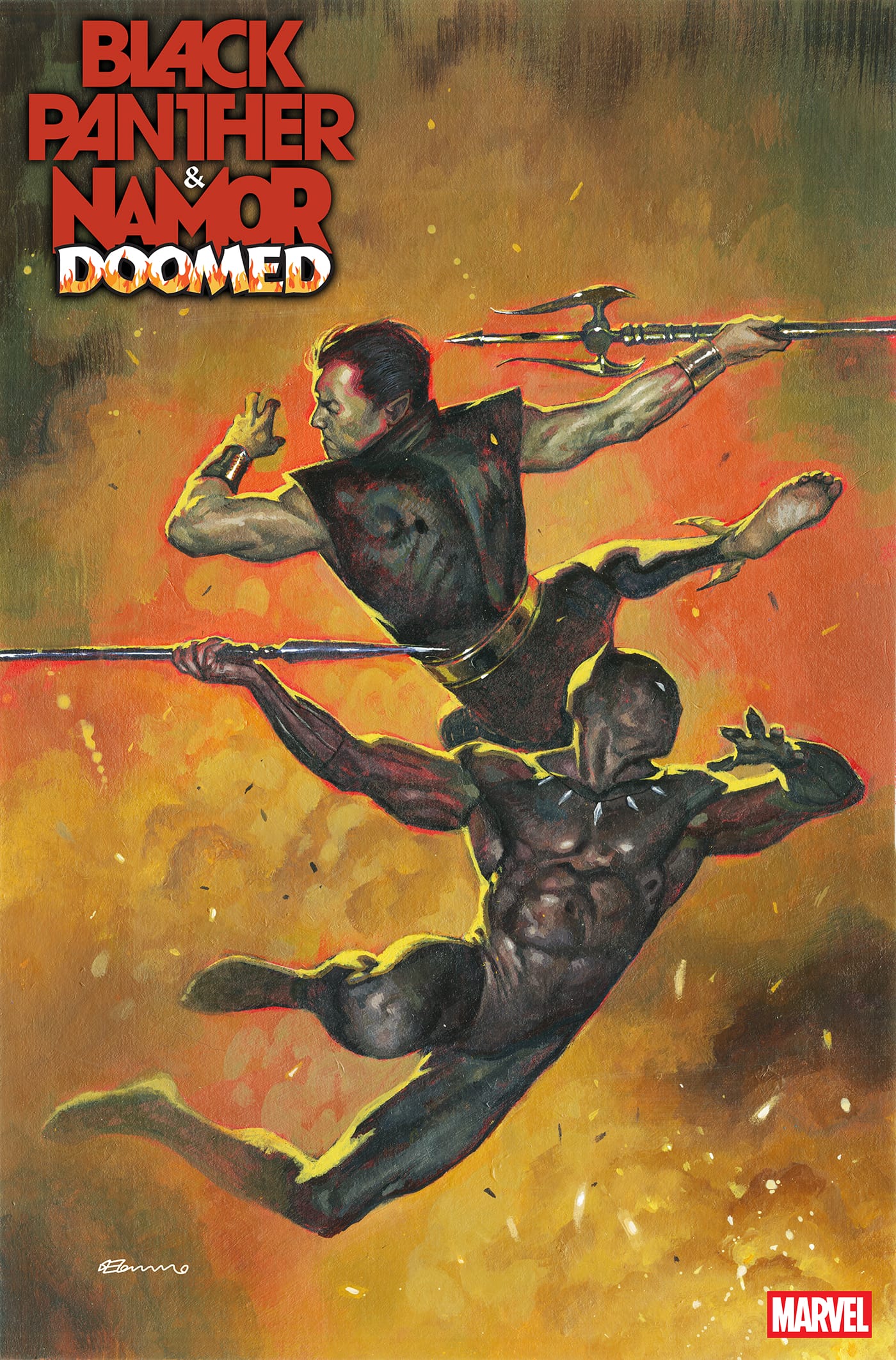 BLACK PANTHER/NAMOR: DOOMED #1 1:25 INCV FABRIZIO DE TOMMASO VARIANT (Release Date: 09/02/2026)