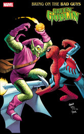 Marvel Comic Books > Incentives BRING ON THE BAD GUYS: GREEN GOBLIN #1 1:25 INCV GREG LAND NUFF SAID VARIANT 75960621184500116 PRH-75960621184500116
