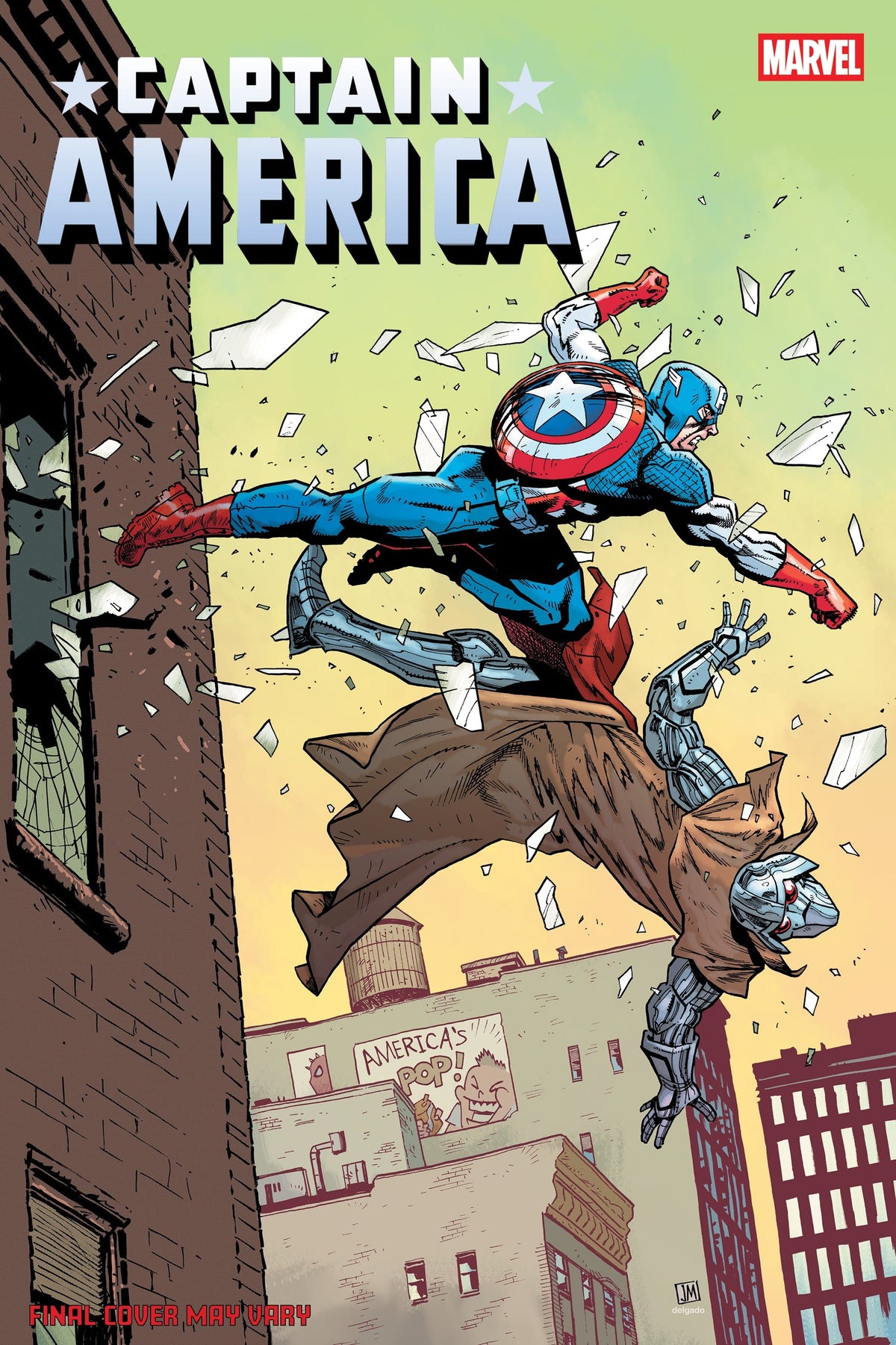 Marvel Comic Books > Incentives CAPTAIN AMERICA #10 1:25 INCV JUSTIN MASON VARIANT 75960621146301017 PRH-75960621146301017