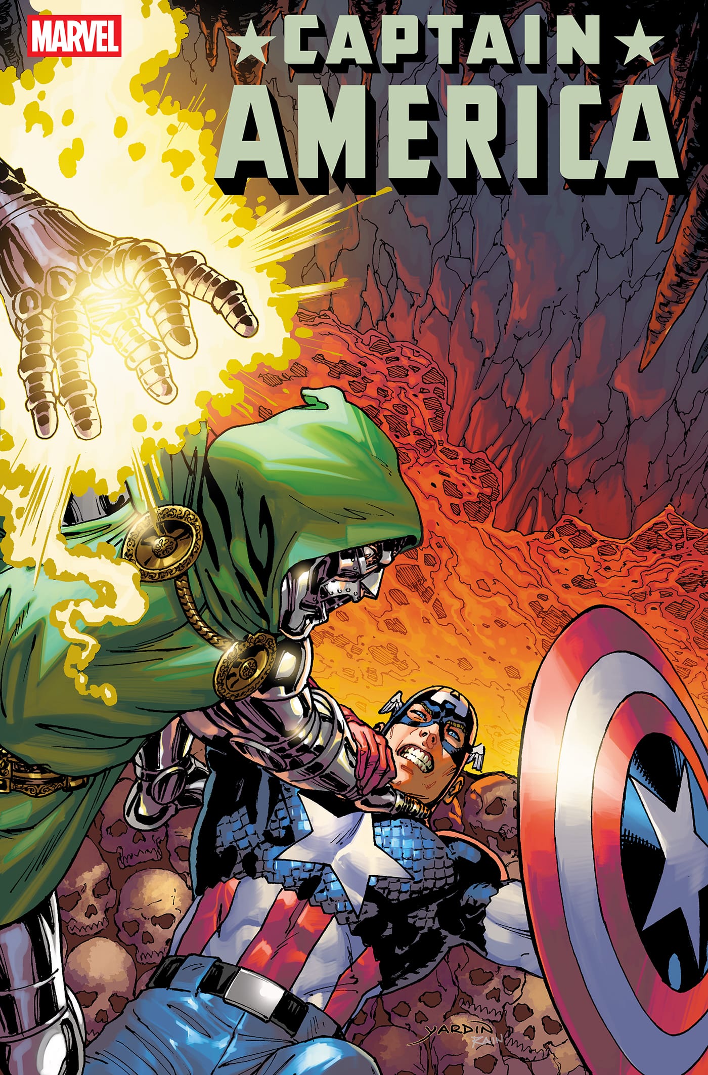 CAPTAIN AMERICA #14 DAVID YARDIN VARIANT [ARM] (Release Date: 08/05/2026)