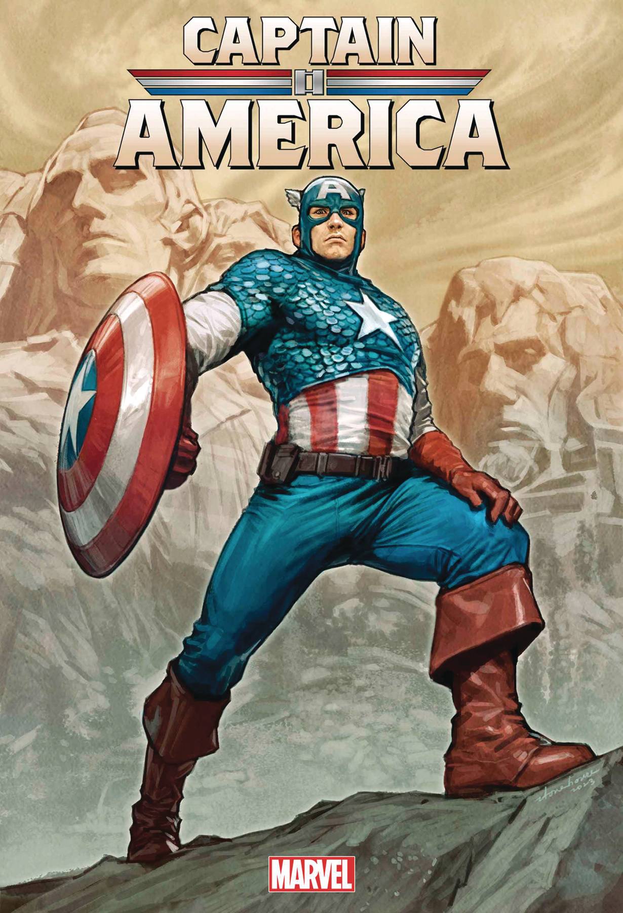 CAPTAIN AMERICA #4 1:25 INCV STONEHOUSE VAR