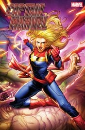 Marvel PRH Comic Books > Incentives CAPTAIN MARVEL #1 1:25 INCV RICKIE YAGAWA VAR 75960620774900117 AUG230626