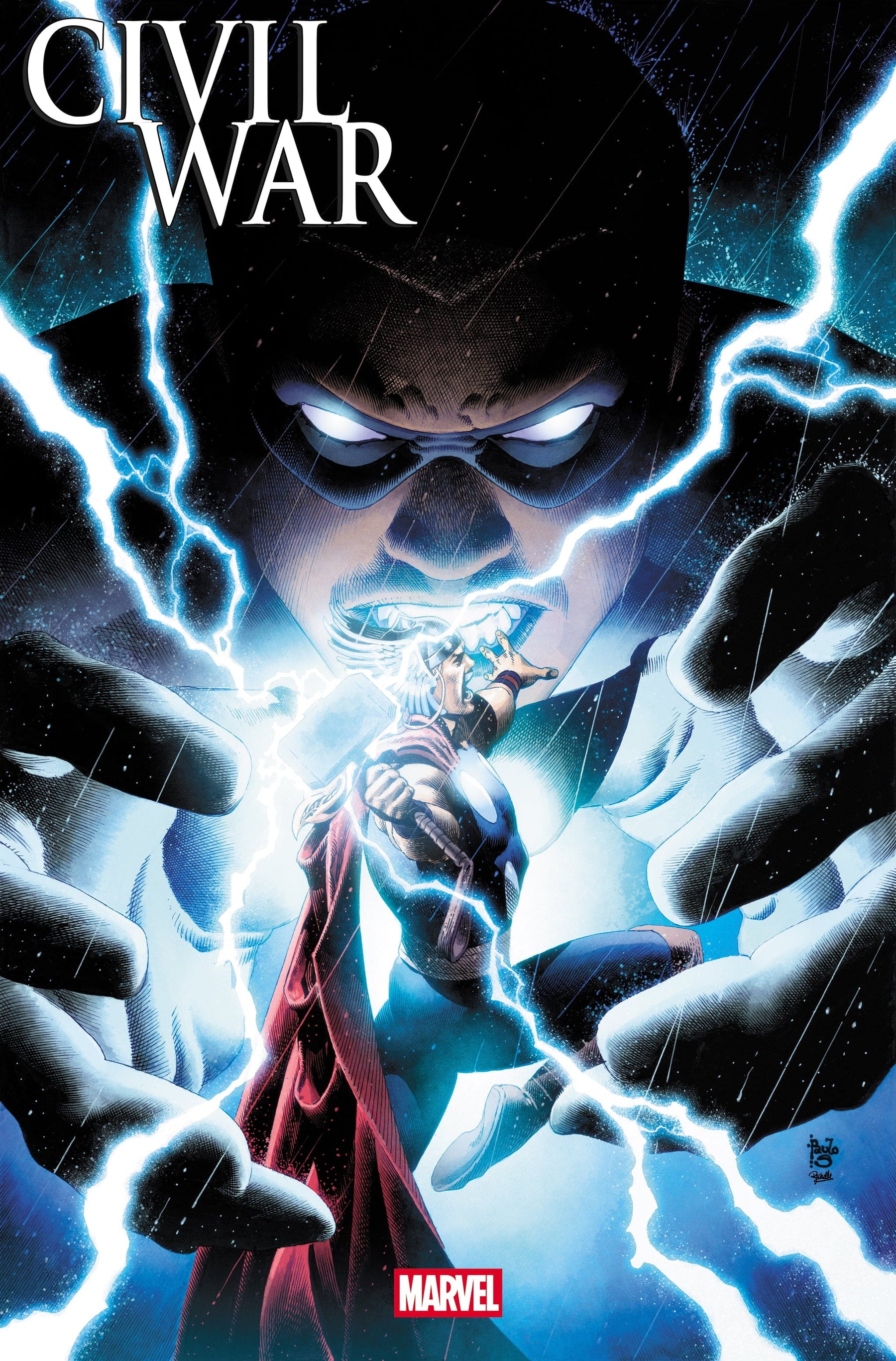 CIVIL WAR #4 1:25 INCV FACSIMILE EDITION PAULO SIQUEIRA VARIANT