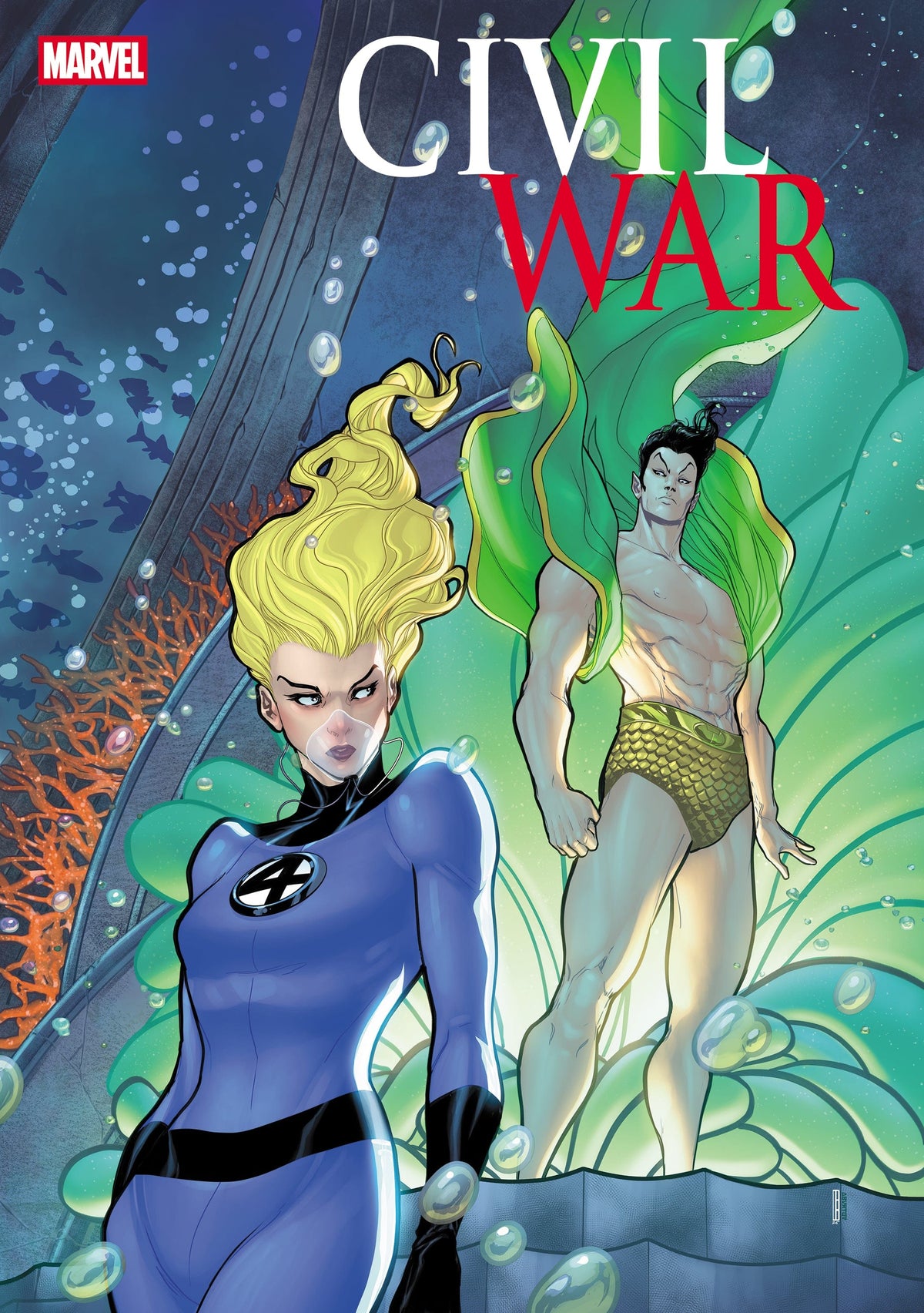 Marvel Comic Books > Incentives CIVIL WAR #6 1:25 INCV FACSIMILE EDITION DAVID BALDEON VARIANT 75960621267500616 PRH-75960621267500616