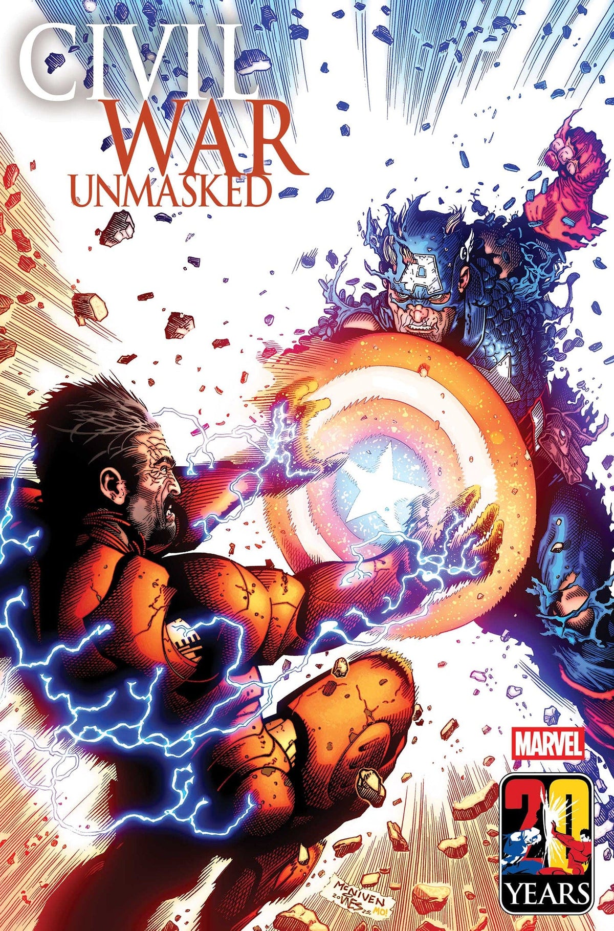 Marvel Comic Books > Incentives CIVIL WAR: UNMASKED #1 1:25 INCV STEVE MCNIVEN VARIANT 75960621471600116 PRH-75960621471600116