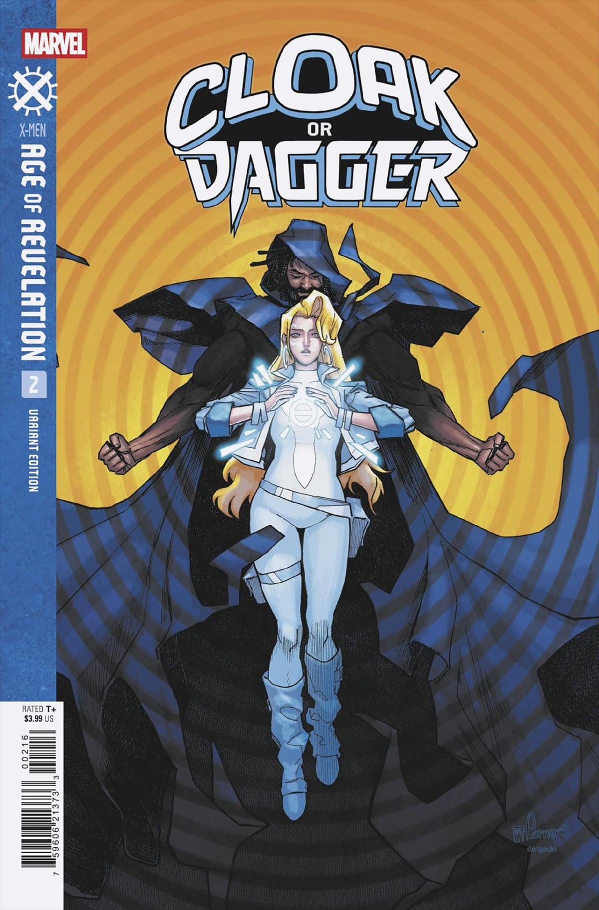 Marvel Comic Books > Incentives CLOAK OR DAGGER #2 1:25 INCV MARCO FERRARI VARIANT [AOR] 75960621373300216 PRH-75960621373300216