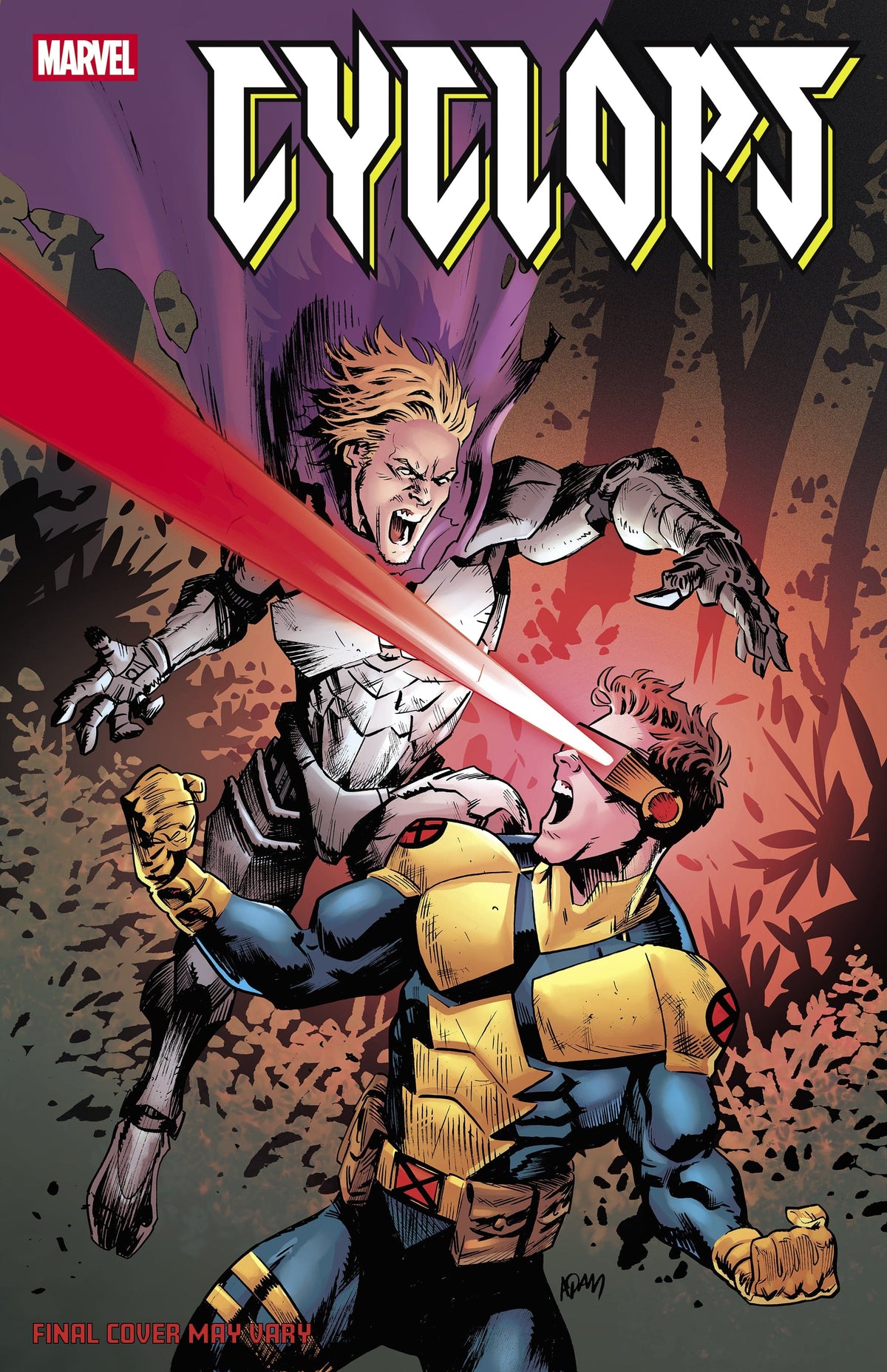 Marvel Comic Books > Incentives CYCLOPS #2 1:25 INCV ADAM GORHAM VARIANT 75960621385600216 PRH-75960621385600216