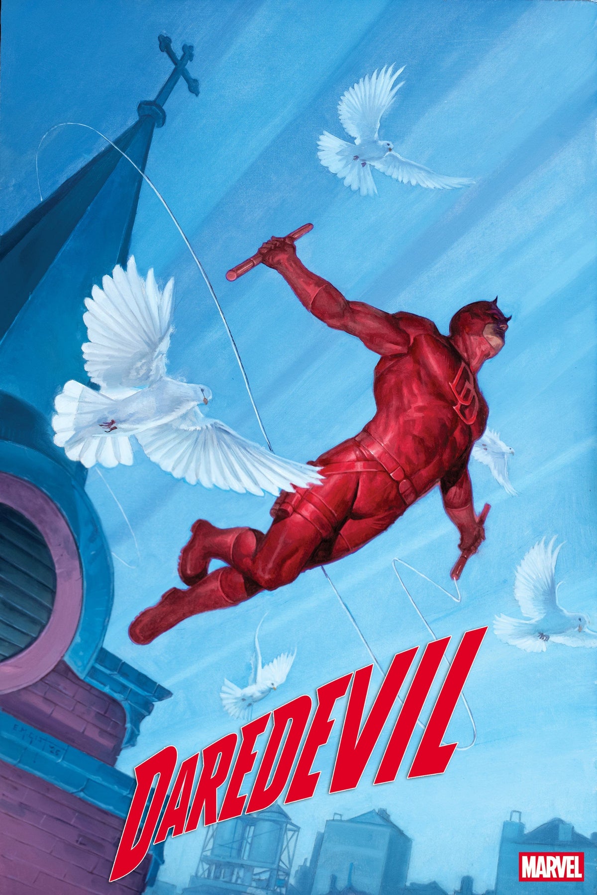 Marvel Comic Books > Incentives DAREDEVIL #25 1:25 INCV E.M. GIST VARIANT 75960620531802516 PRH-75960620531802516