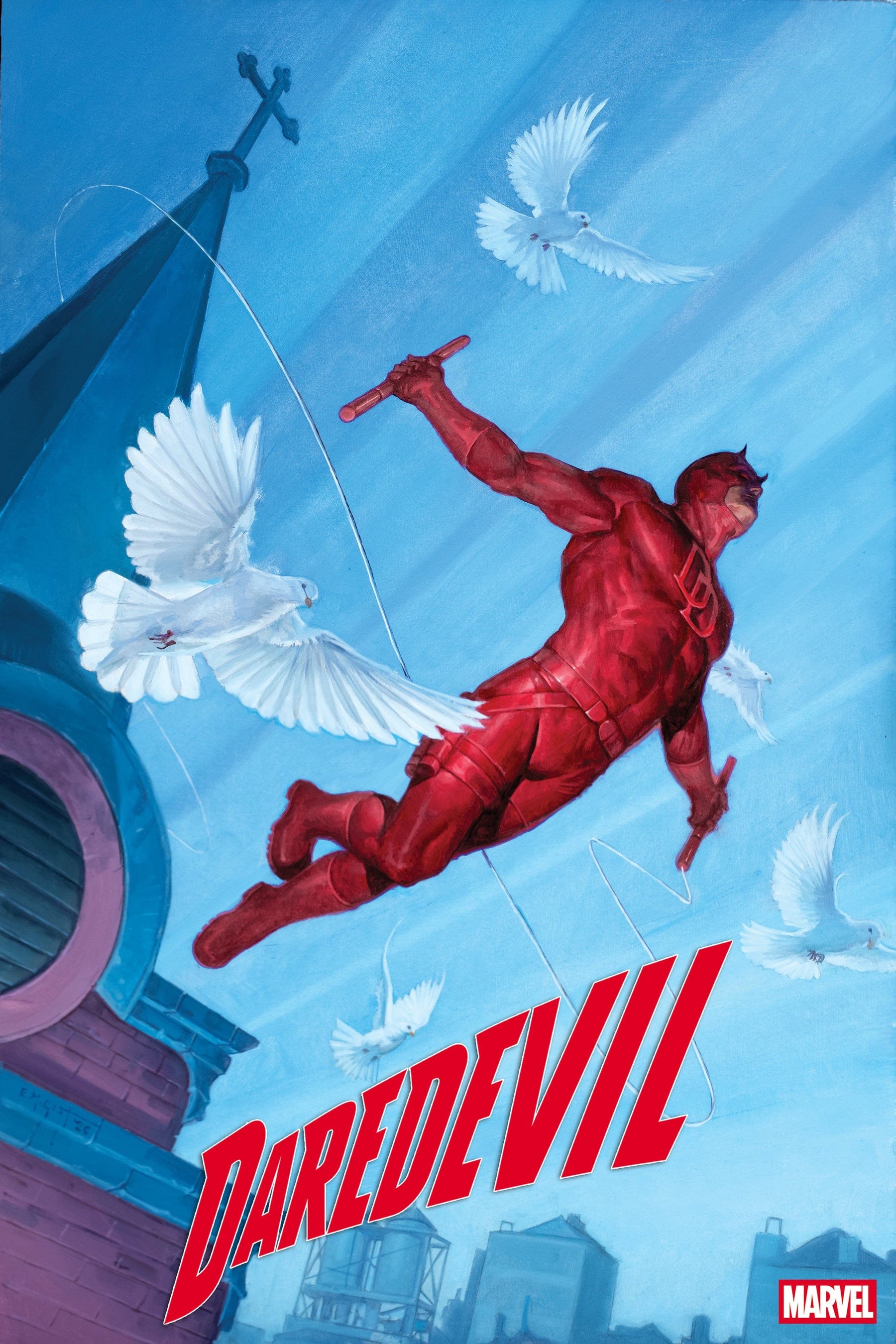DAREDEVIL #25 1:25 INCV E.M. GIST VARIANT